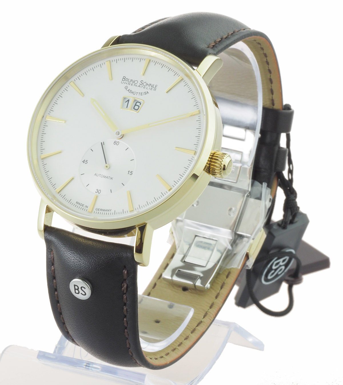 BRUNO SÖHNLE Automatikuhr 17-32219-241 II Neu Uhr Saphirglas Herren München