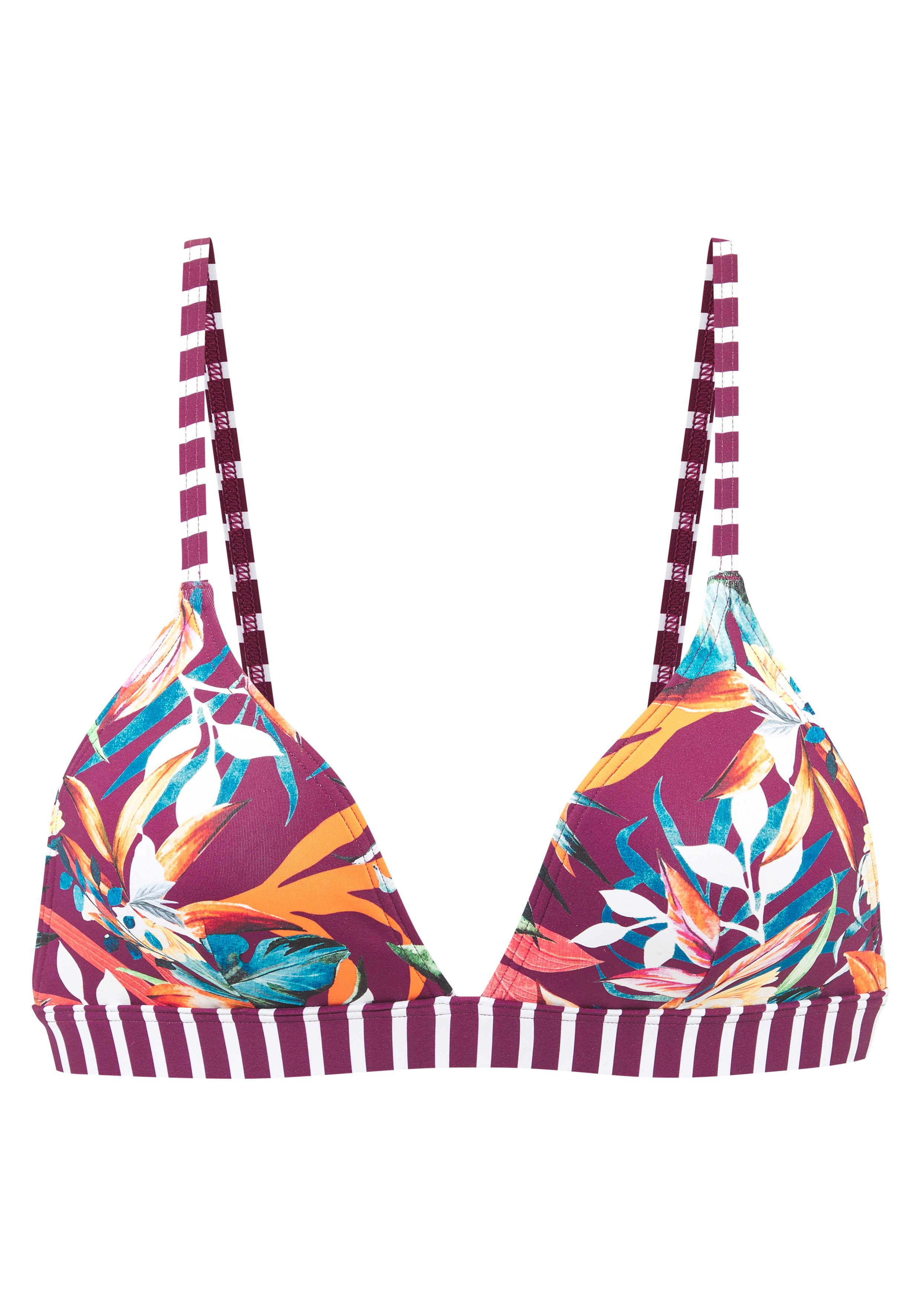 Venice Beach Triangel-Bikini-Top Cadu, im floralen Design. € 32,99
