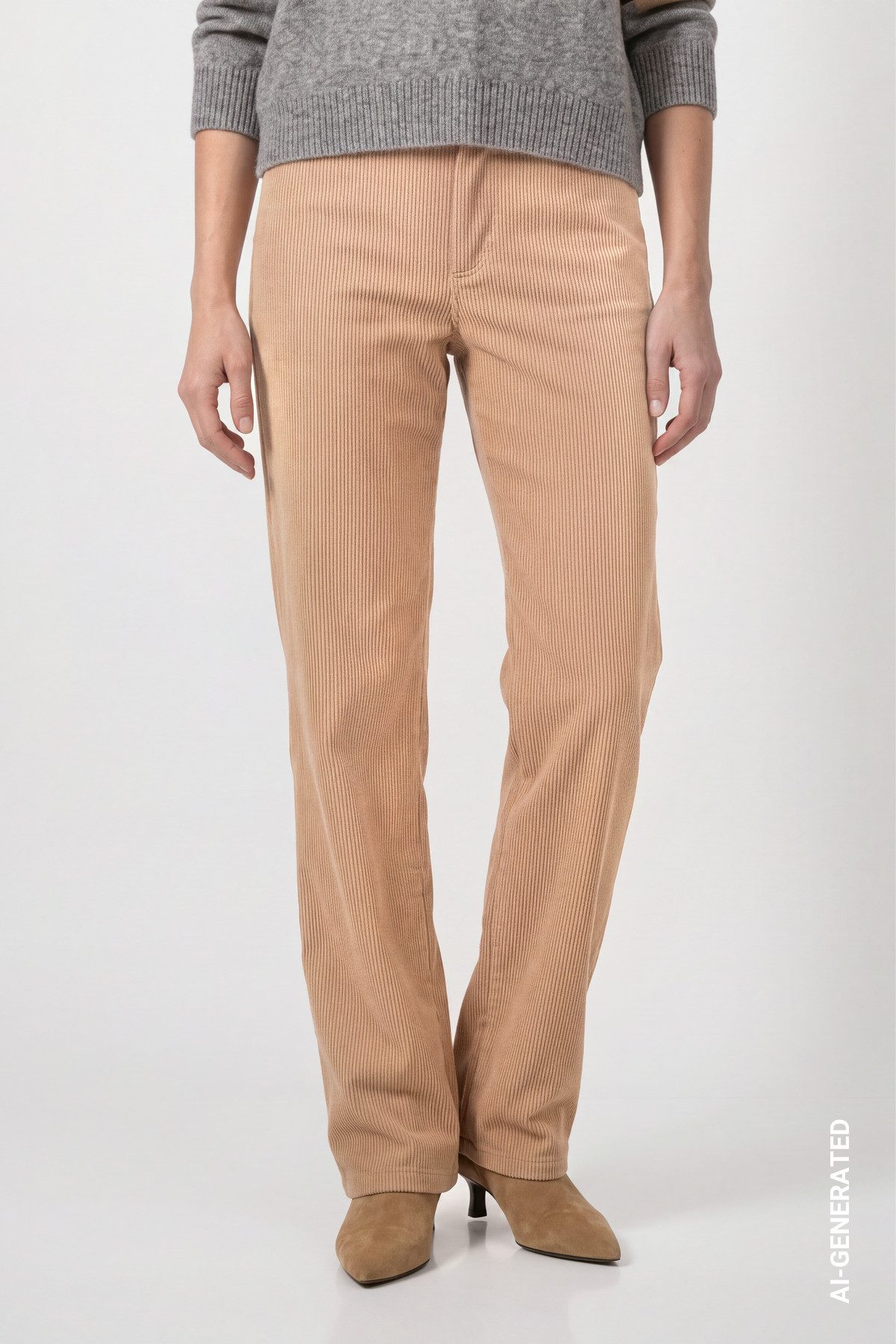 Monari Cordhose Hose Cord 78cm Regular fit mit praktischen Taschen