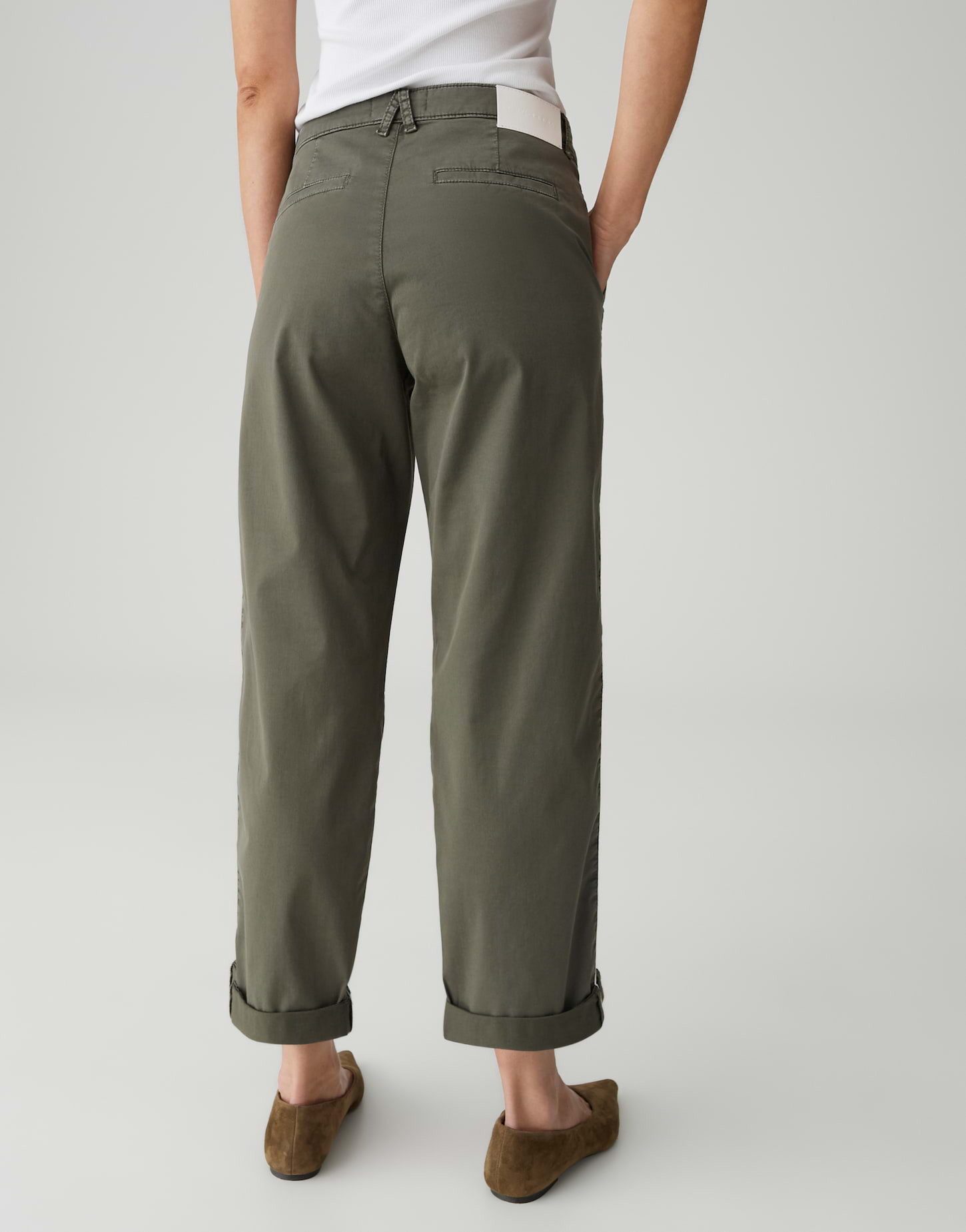 OPUS PANTS Chinohose LISANA BASE Chino Relaxed aus BCI Cotton Mix