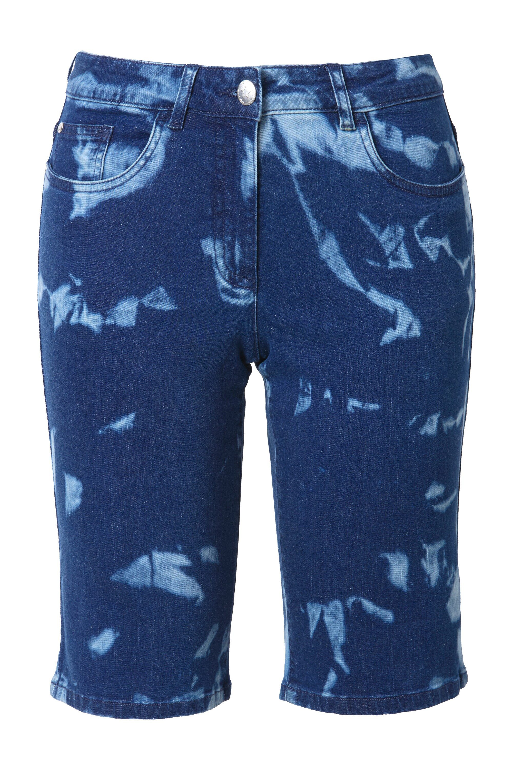 Angel of Style 5-Pocket-Jeans Jeans-Bermuda Berry günstig online kaufen