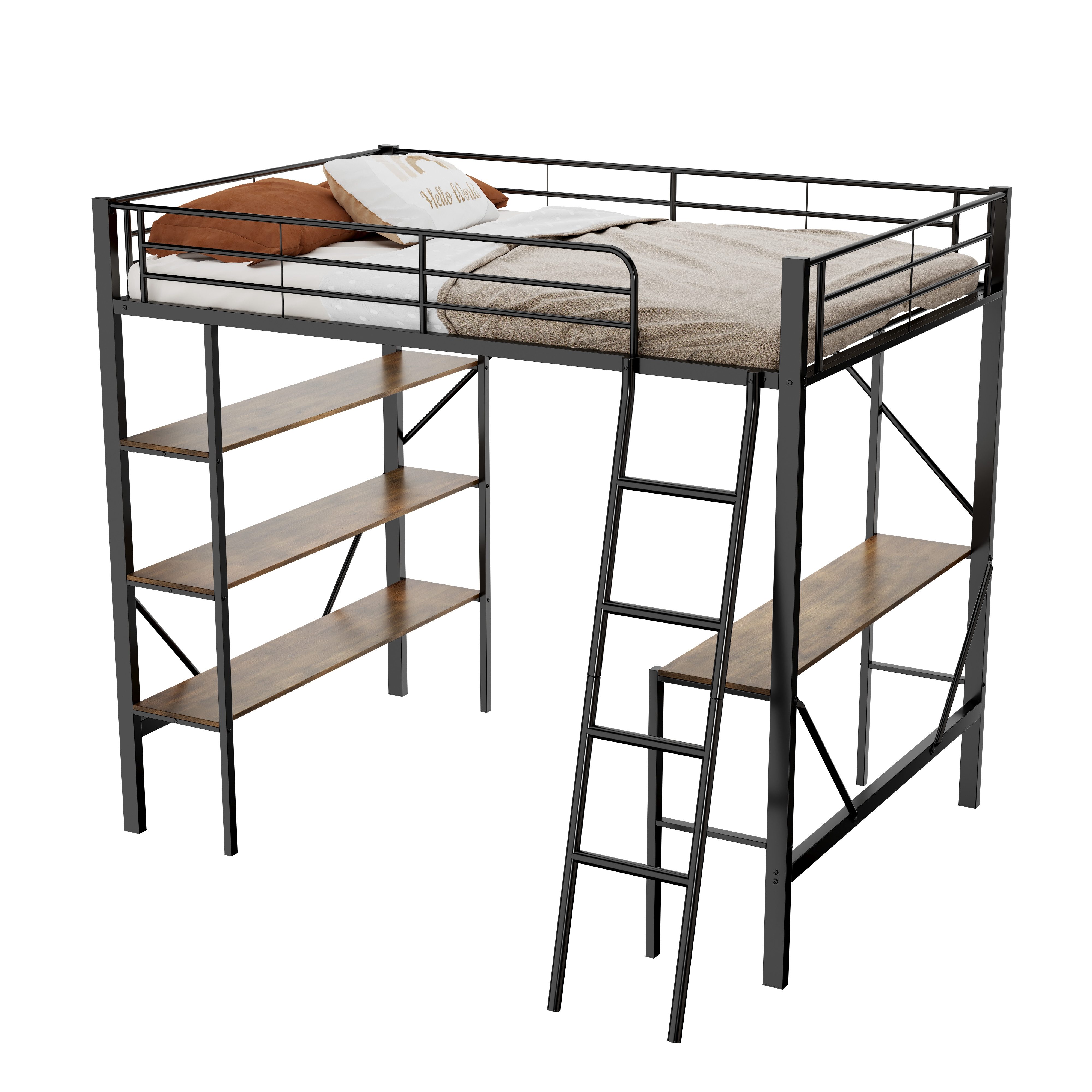 Flieks Hochbett Kinderbett Metallbett Etagenbett mit günstig online kaufen