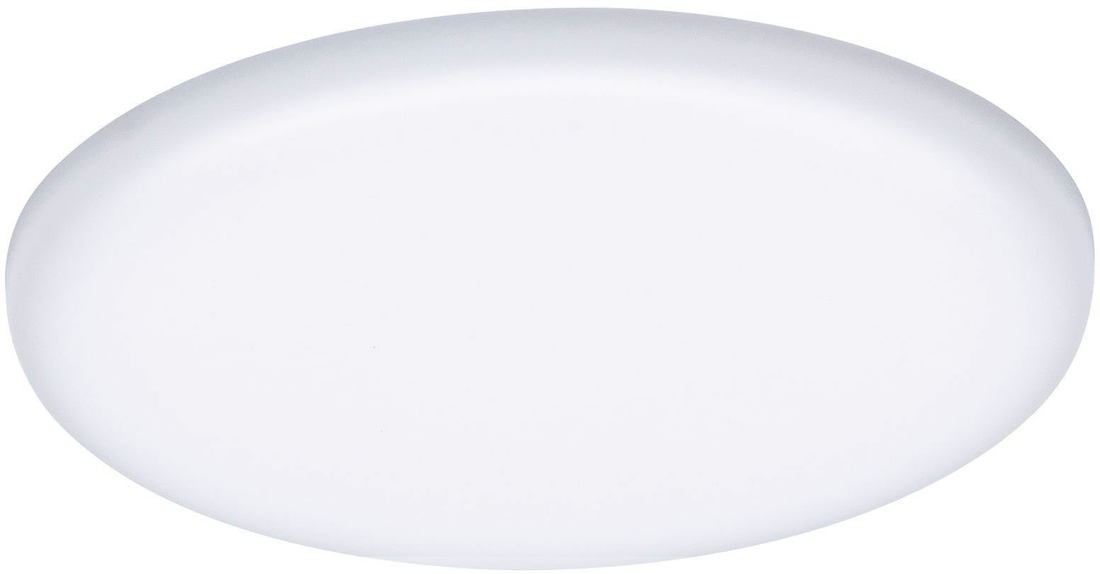 Paulmann LED Einbauleuchte LED Einbaupanel Veluna VariFit IP44 rund, 3.000K Satin, LED fest integriert, Warmweiß, LED Einbaupanel Veluna VariFit IP44 rund, 3.000K Satin