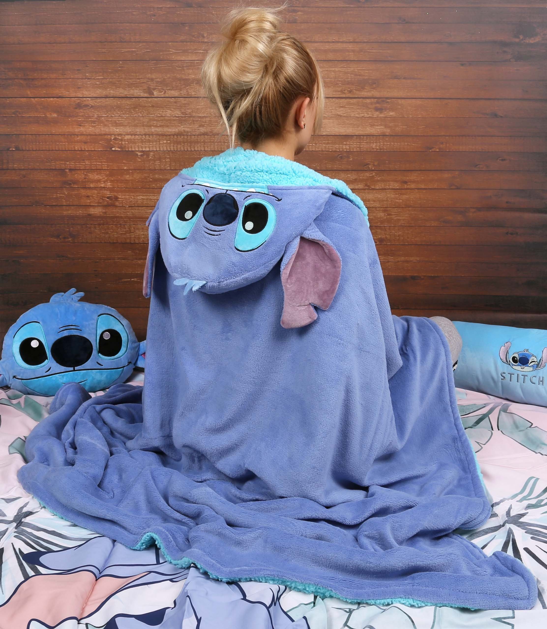 Sarcia.eu Bettüberwurf Blaue Decke/Überwurf STITCH Disney günstig online kaufen