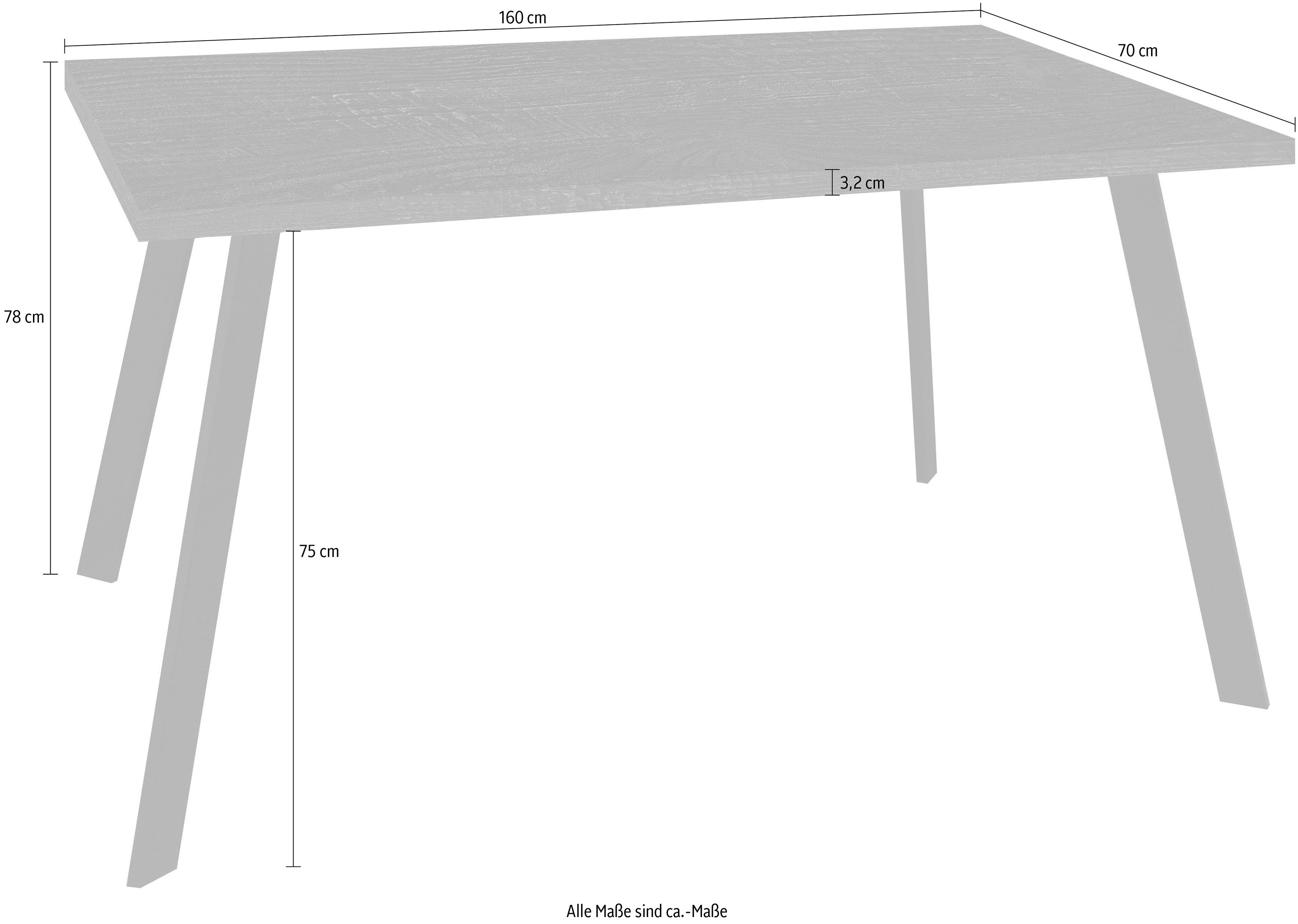 Mäusbacher Schreibtisch Big System Office, Breite 160 cm