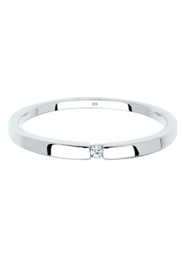 Elli DIAMONDS Verlobungsring Verlobungsring Klassiker Diamant (0.015 ct)Silber