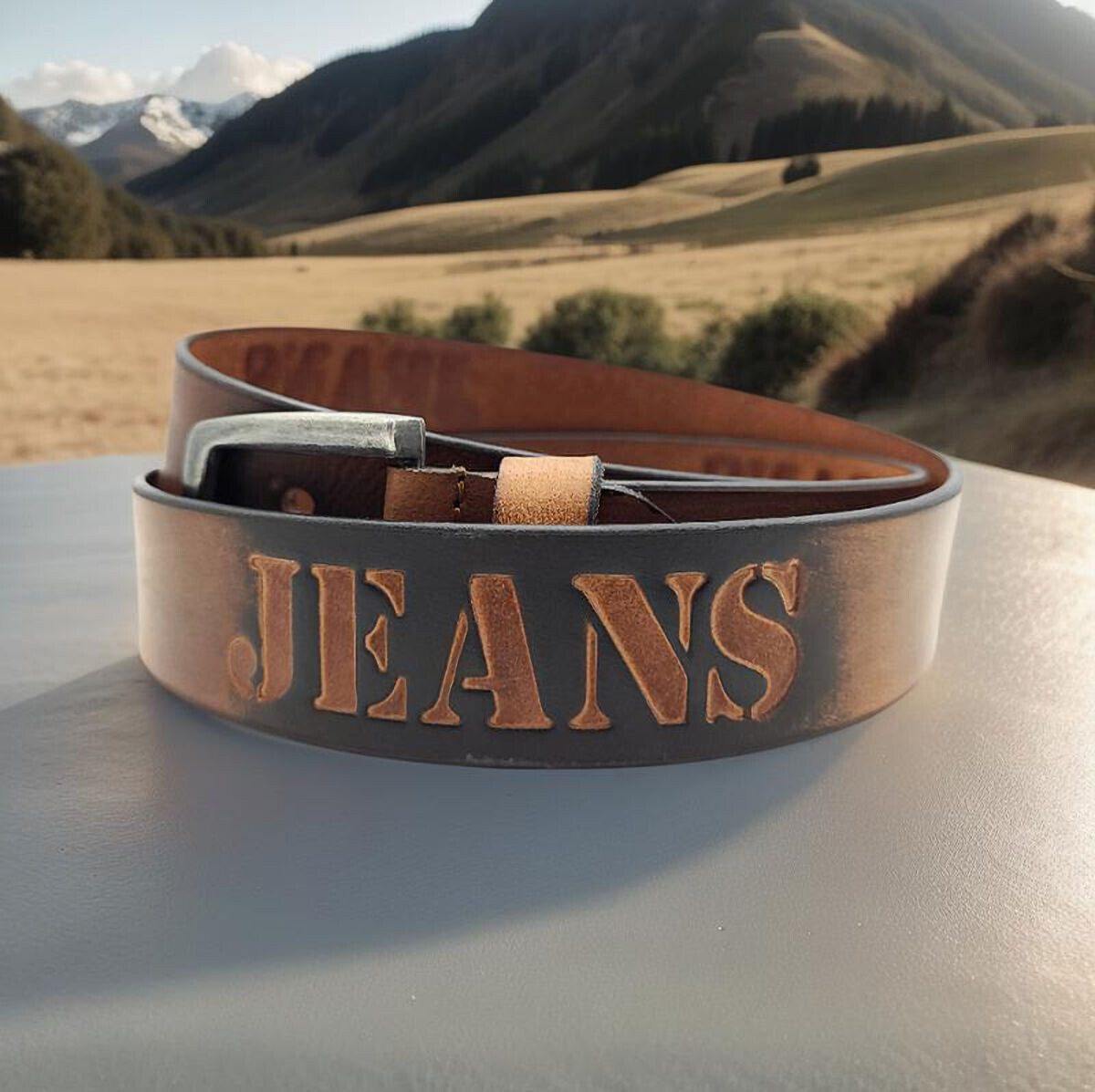 Lemasi Ledergürtel echt Leder Gürtel Jeansgürtel aus Büffelvollleder "Jeans günstig online kaufen