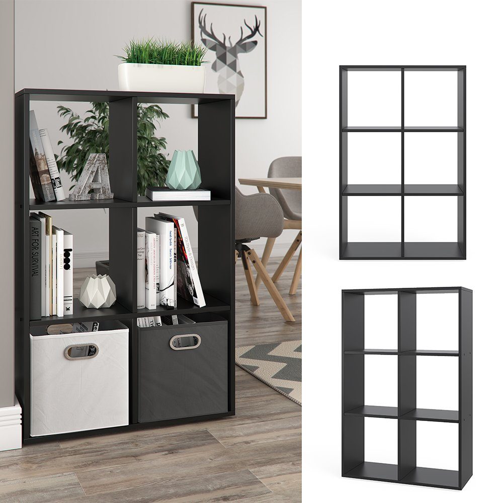 Vicco Raumteiler, Schwarz, 72 x 107.8 günstig online kaufen