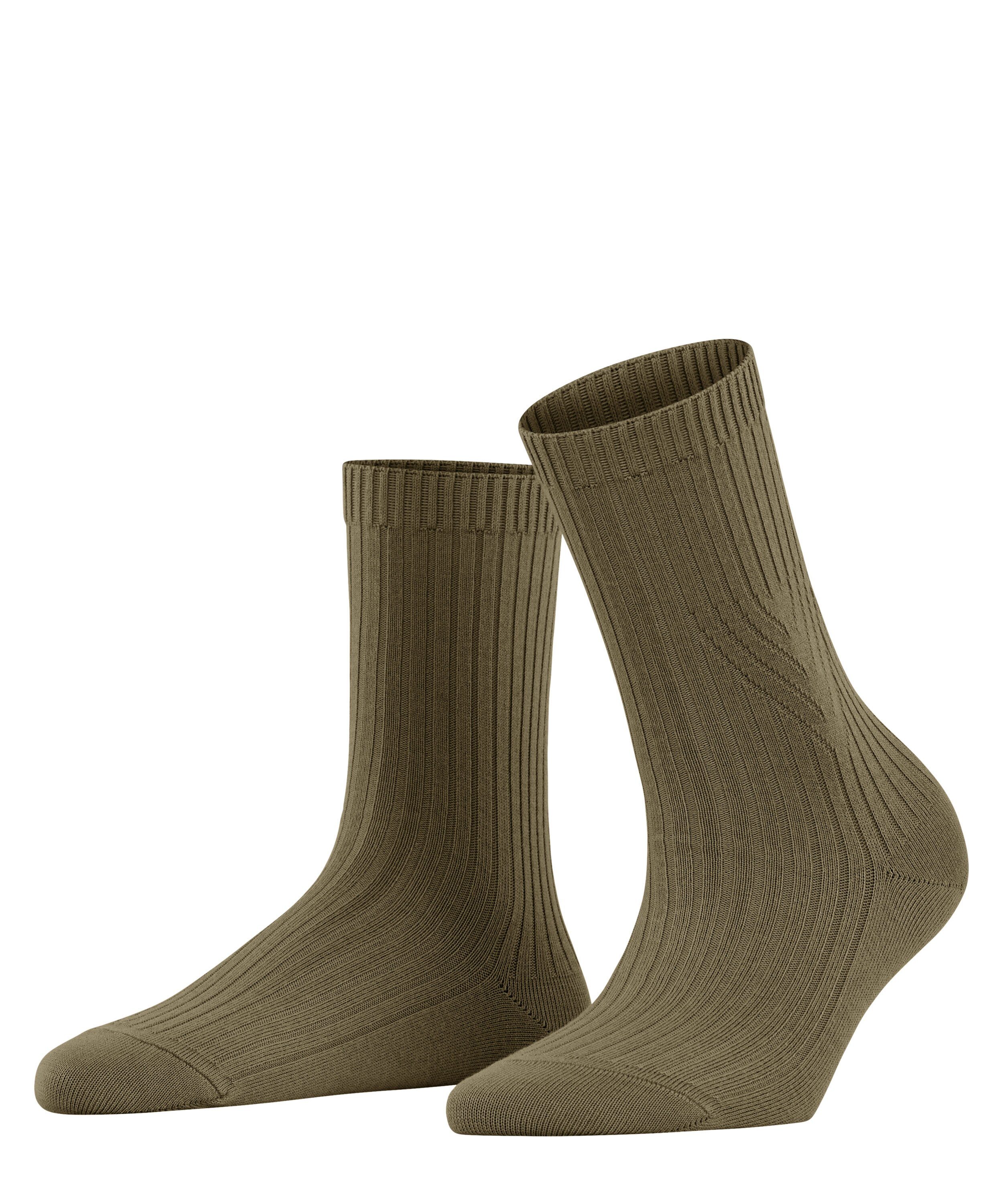 FALKE Socken Cross Knit (1-Paar) shire green (7705)