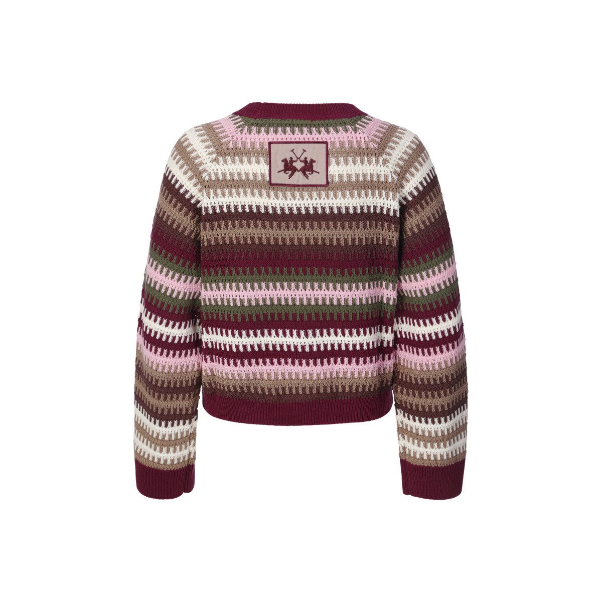 La Martina Strickpullover WCS008 Damen Strickpulli, Wollpullover, Feinstrick, Grobstrick, Kuschelpullover