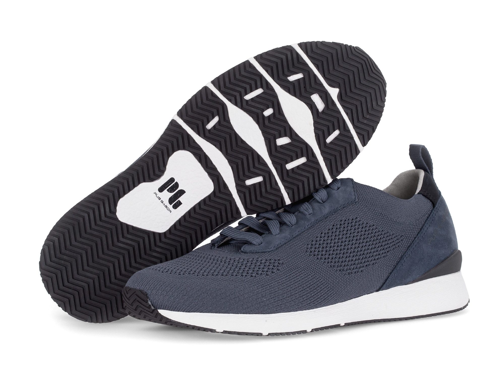 Pius Gabor Sneaker Halbschuh, Schnürschuh mit praktischer Anziehlasche, G-Weite