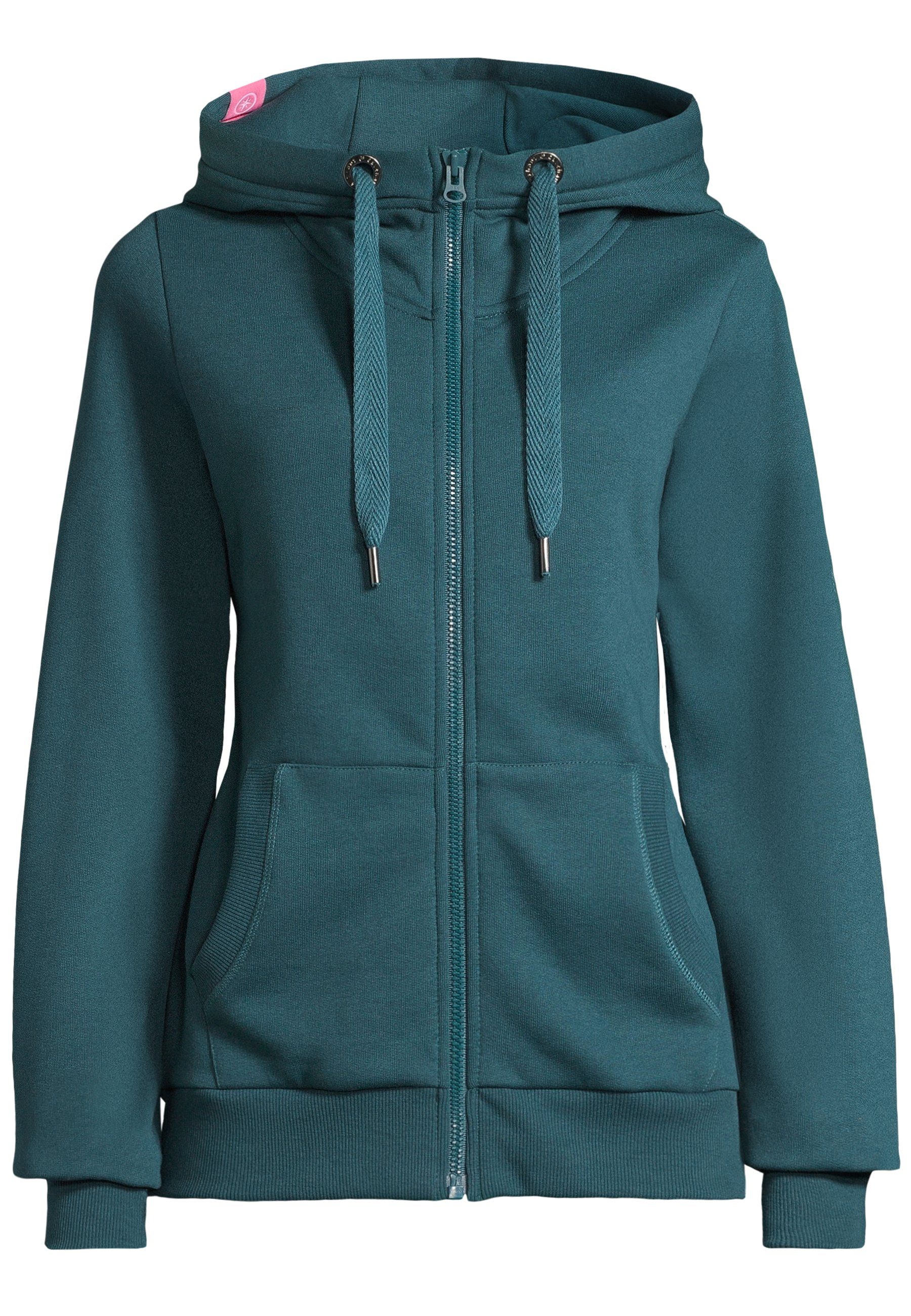 salzhaut Sweatjacke SÖÖTE Damen Tailliert weiche, günstig online kaufen