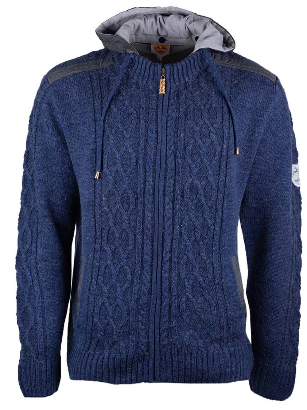 Maddox Strickjacke Strickjacke Waidsee blau