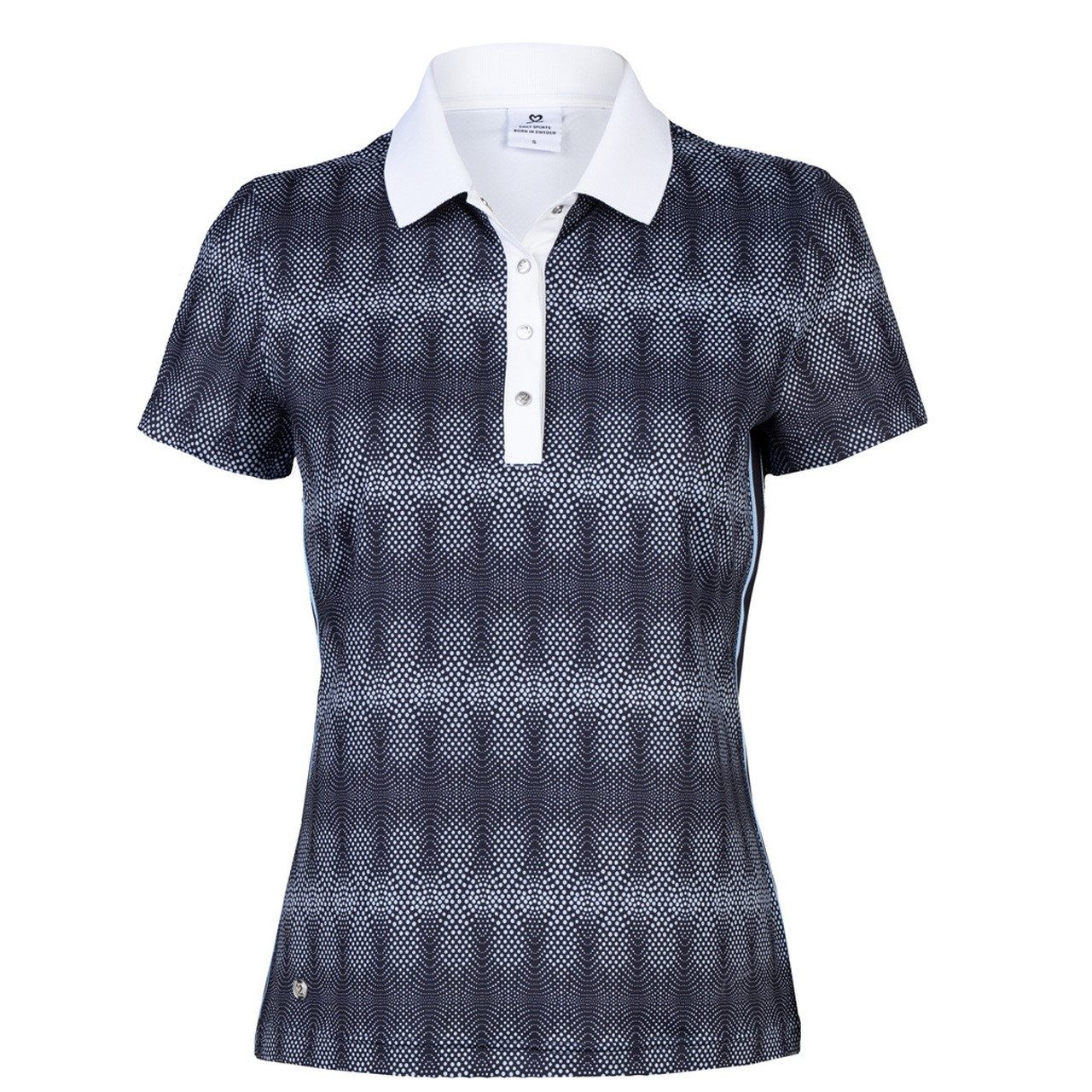 Daily Sports Poloshirt Daily Sports Golf Polo Milou Nostalgic Ocean Blau Damen
