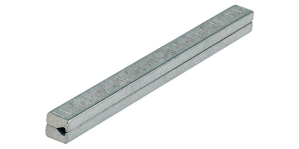HOPPE Türbeschlag Vierkantstift Profilstift Vierkantmaß 10mm L.120mm verzinkt 2-teilig