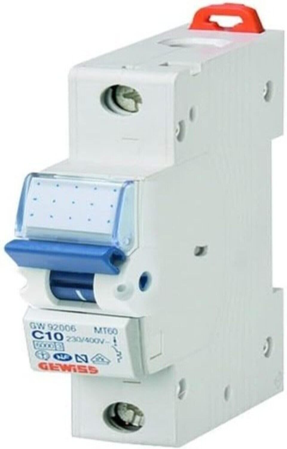 Gewiss Steckdosen Hygrostat GEWISS GW92610 MT100 LS-Schalter C32A 1P 10kA 1TE (MCB)