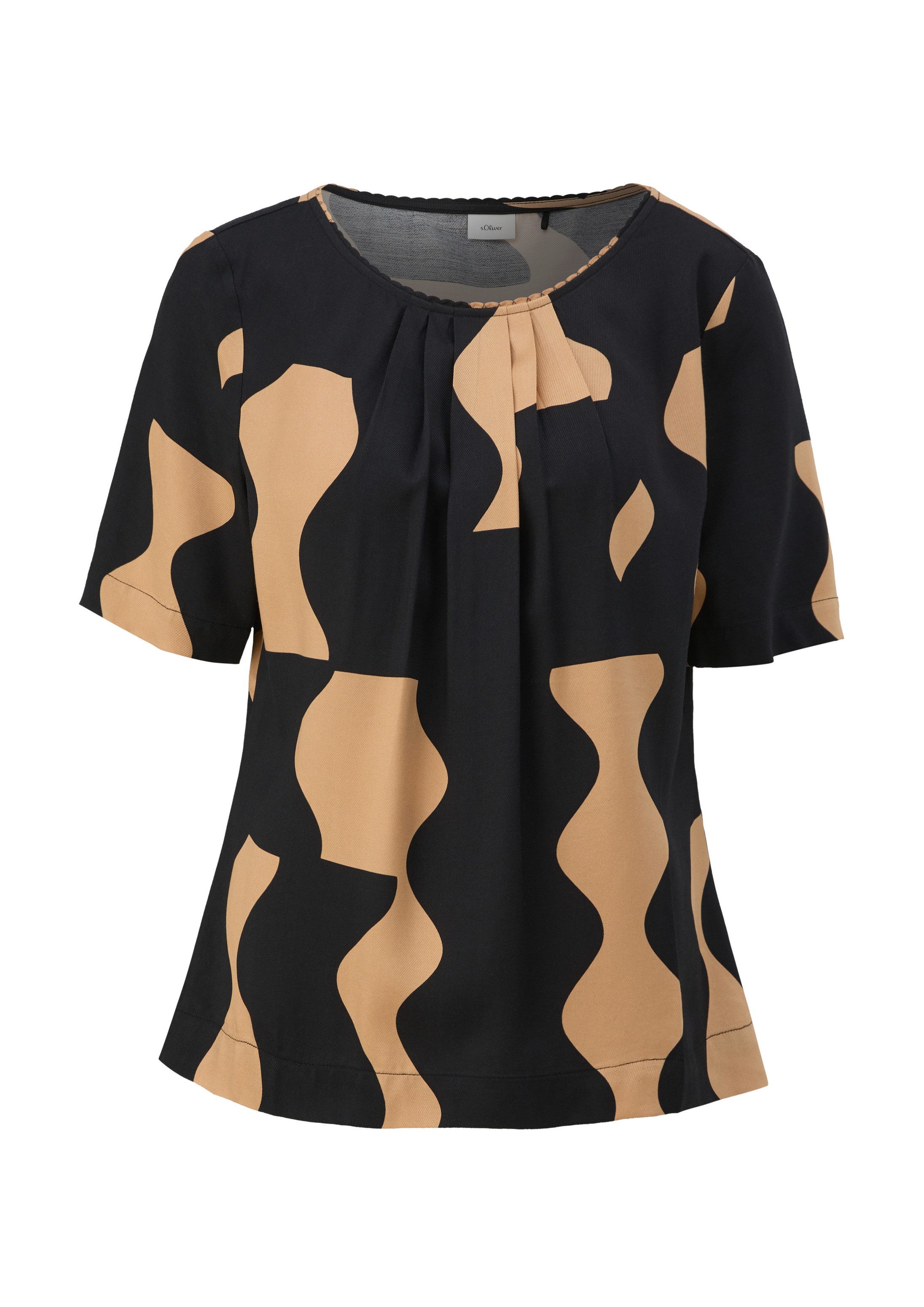 Kurzarmbluse Bluse