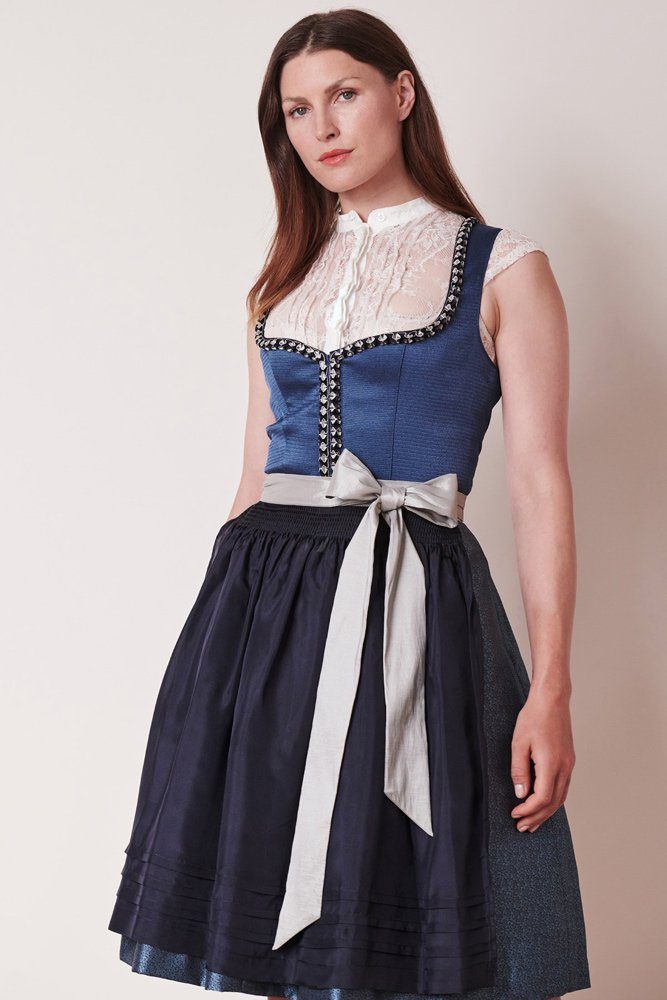 KRÜGER COLLECTION Dirndl 'Stefanie' 102761, Blau 60cm