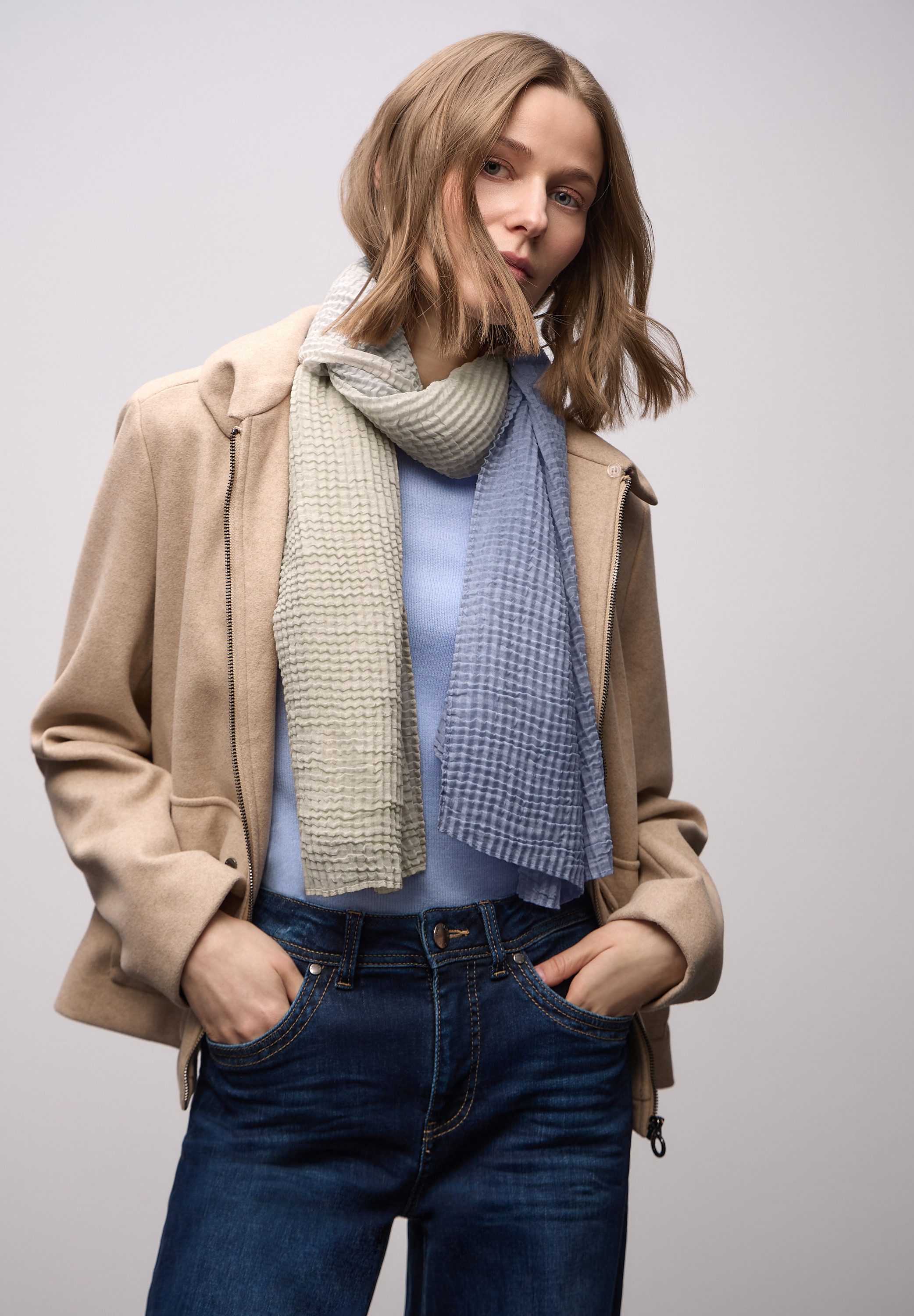 STREET ONE Schal, mit Farbverlauf