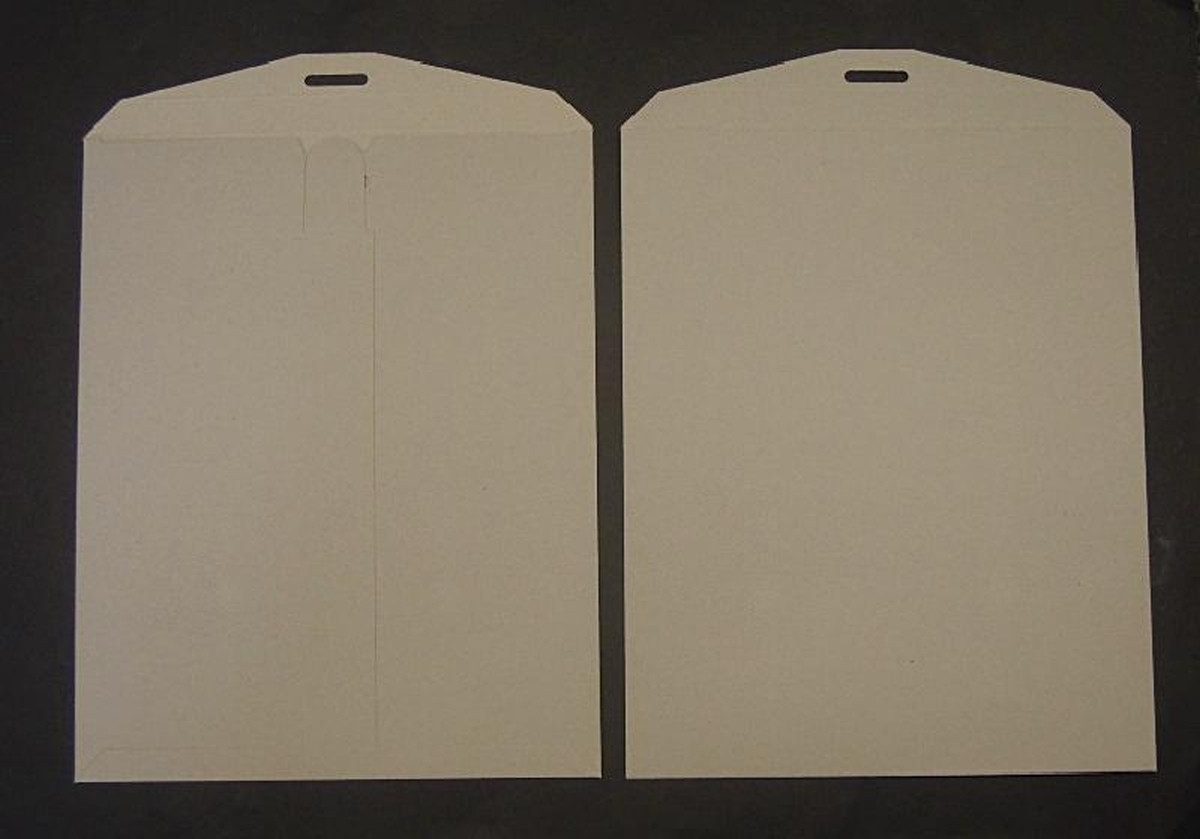 Blanke Briefhüllen Versandtasche Vollpapptaschen 415x515mm 500g/qm ohne VE=100 Stück.