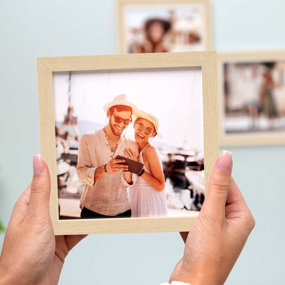 PHOTOLINI Bilderrahmen Poster-Einzelrahmen Modern Schmal günstig online kaufen