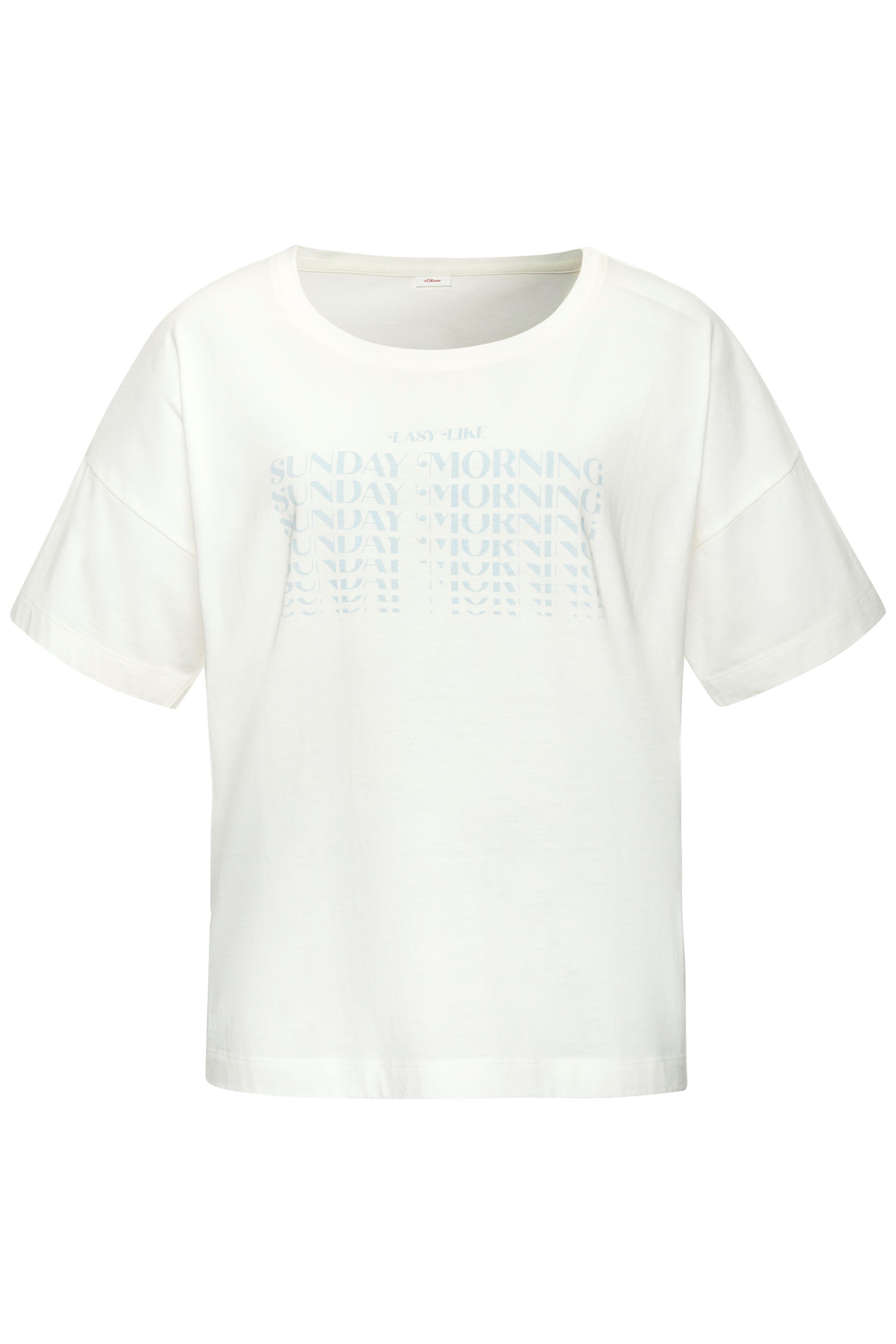 s.Oliver Pyjama (2 tlg., 2-teilig) mit grafischem Print günstig online kaufen