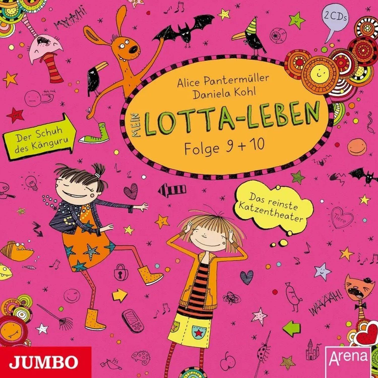 JUMBO Verlag Hörspiel Mein Lotta-Leben Box (Folge 9+10),2 Audio-CD