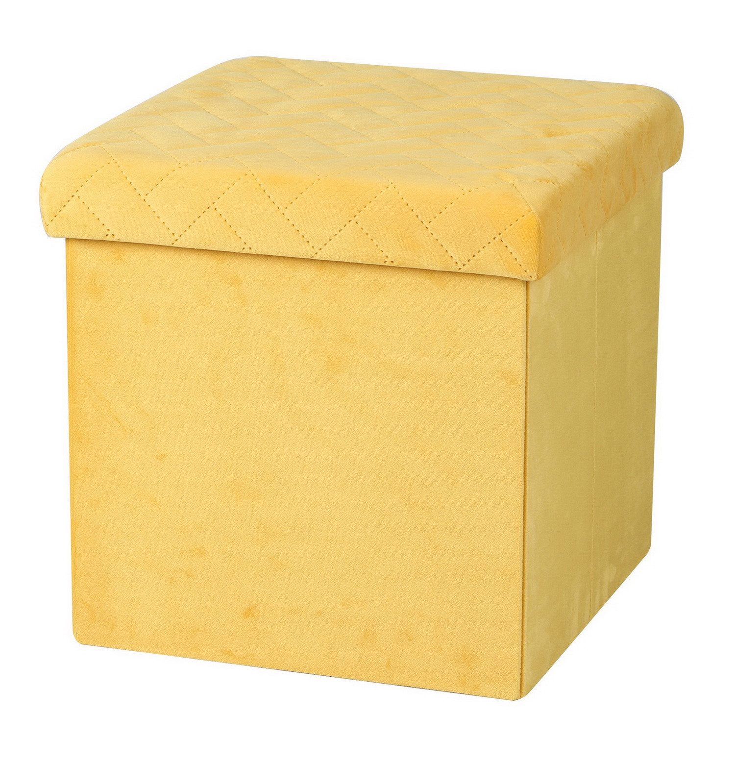 Urban Living Sitzwürfel Sitzhocker "VELOURS" Ottomane günstig online kaufen