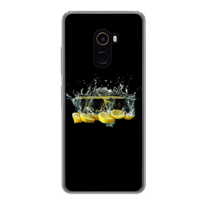 MuchoWow Handyhülle Zitrone - Frucht - Gelb - Stilleben - Wasser Phone Case Handyhülle Xiaomi Mi Mix 2 Silikon Schutzhülle