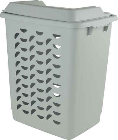 Gies Wäschebox »ecoline« (Set, 2 St), Inhalt 55 Liter, Recycling-Kunststoff