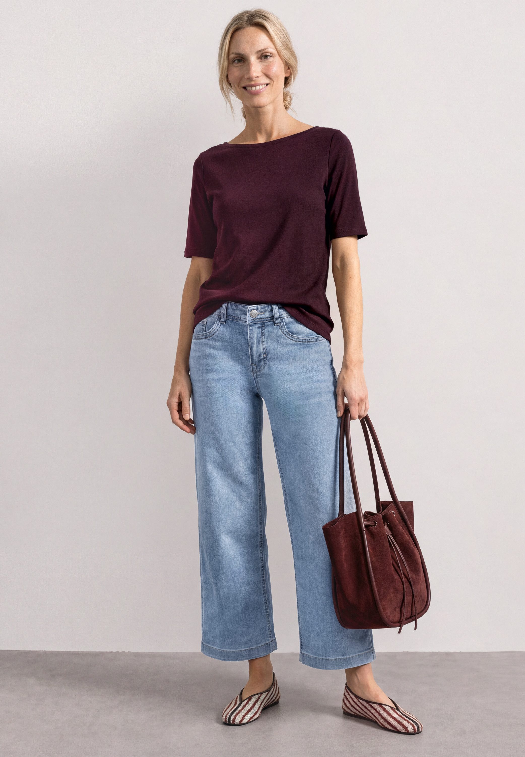 STREET ONE Loose-fit-Jeans 5-Pocket-Style – Bild 4 von 5
