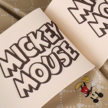 Sarcia.eu Mickey Mouse Disney Damen-Gummi-Badelatschen, beige 38 EU / 5 UK Badeschuh