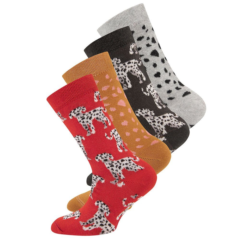 Dalmatiner Ewers (4-Paar) Socken Socken