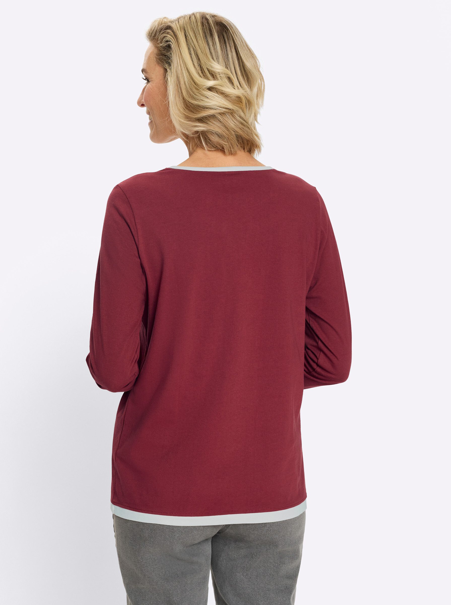 Sieh an! T-Shirt Langarm-Shirt Langarm – Bild 2 von 5
