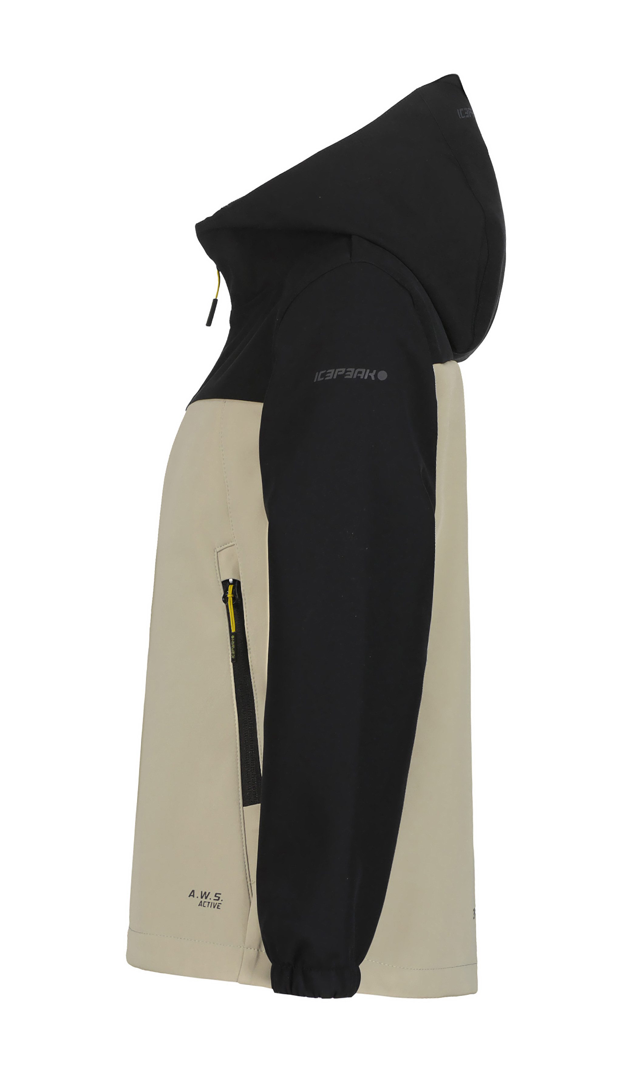 Icepeak Softshelljacke KONAN JR aus winddichtem und wasserabweisendem Material