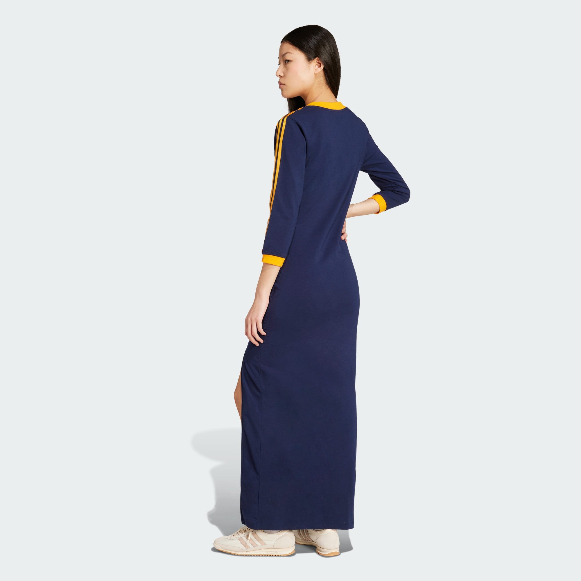 adidas Originals Maxikleid ADICOLOR CLASSICS 3-STREIFEN günstig online kaufen