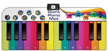 N-GEAR Spielzeug-Musikinstrument Riesen Klaviermatte XXL Tanzmatte Musikmatte Kids Piano und Musikbox, Soundeffekte Farbcodierte Klaviertasten