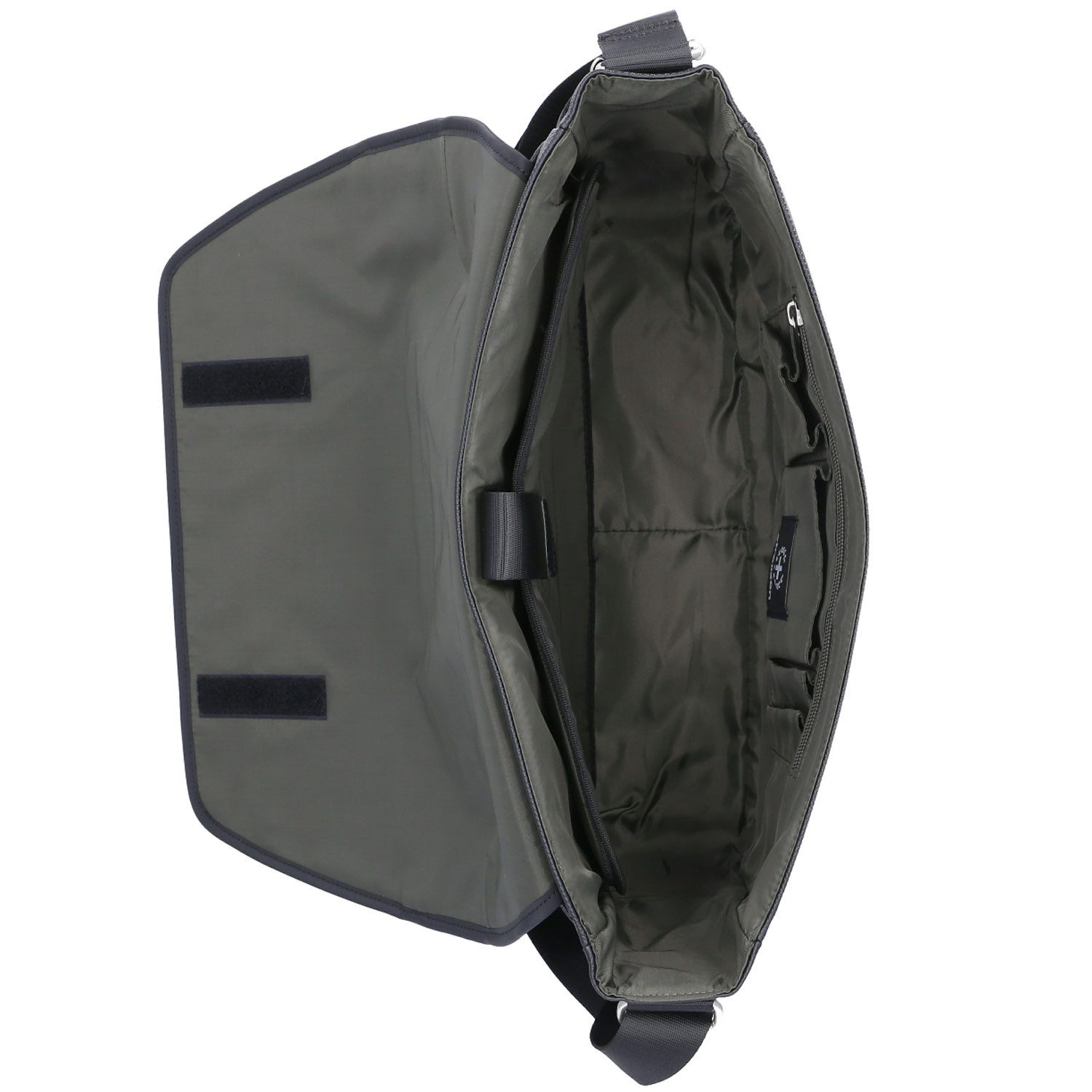 Strellson Umhängetasche Strellson Messenger Royal Oak Dorian schwarz (1, 1-tlg., 1)