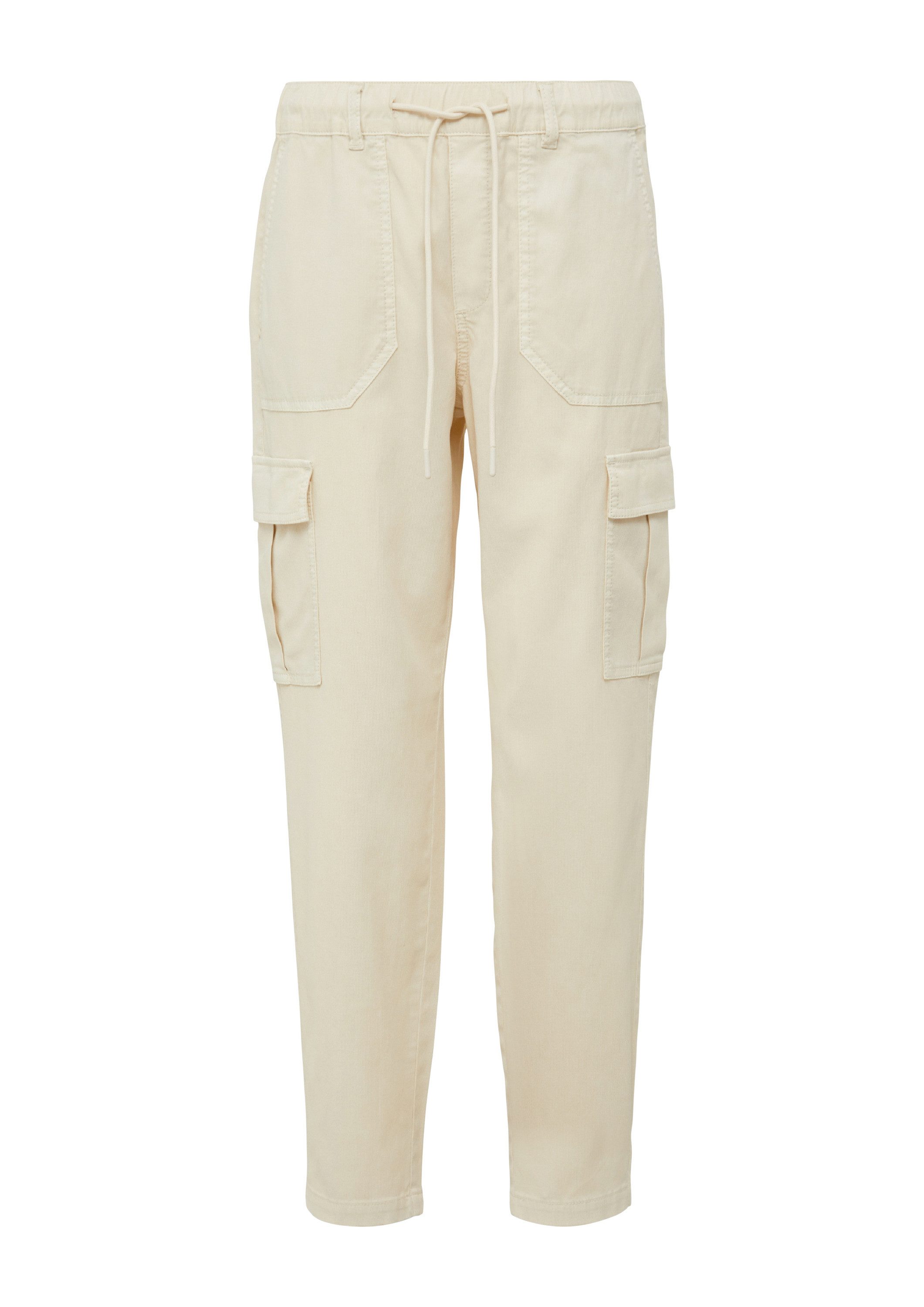 s.Oliver 7/8-Hose Hose Strukturierte Jogpants mit günstig online kaufen