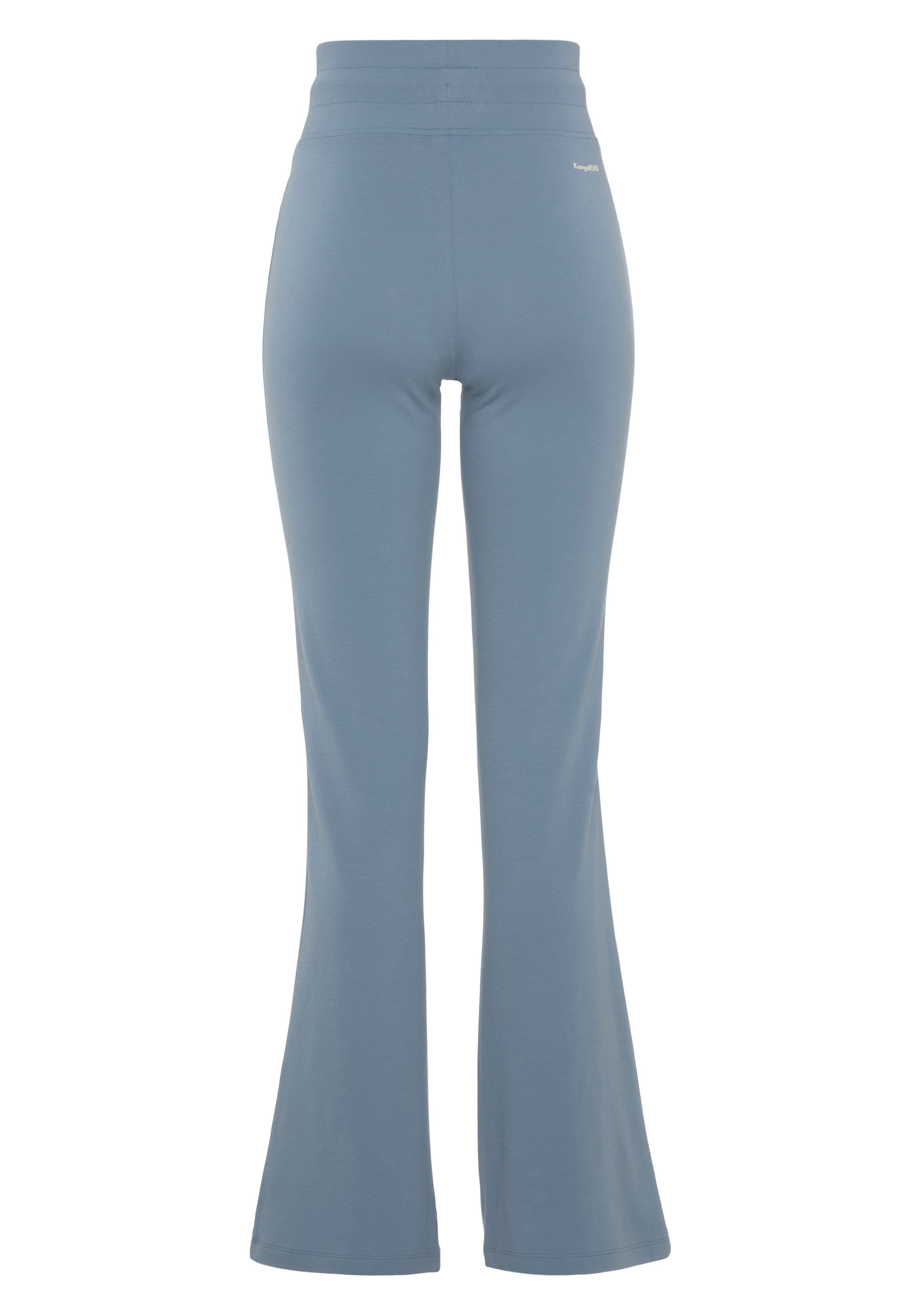- Jazzpants Bootcut-Style Bund & NEUE Elastischem blau KOLLEKTION im mit Tunnelzug KangaROOS