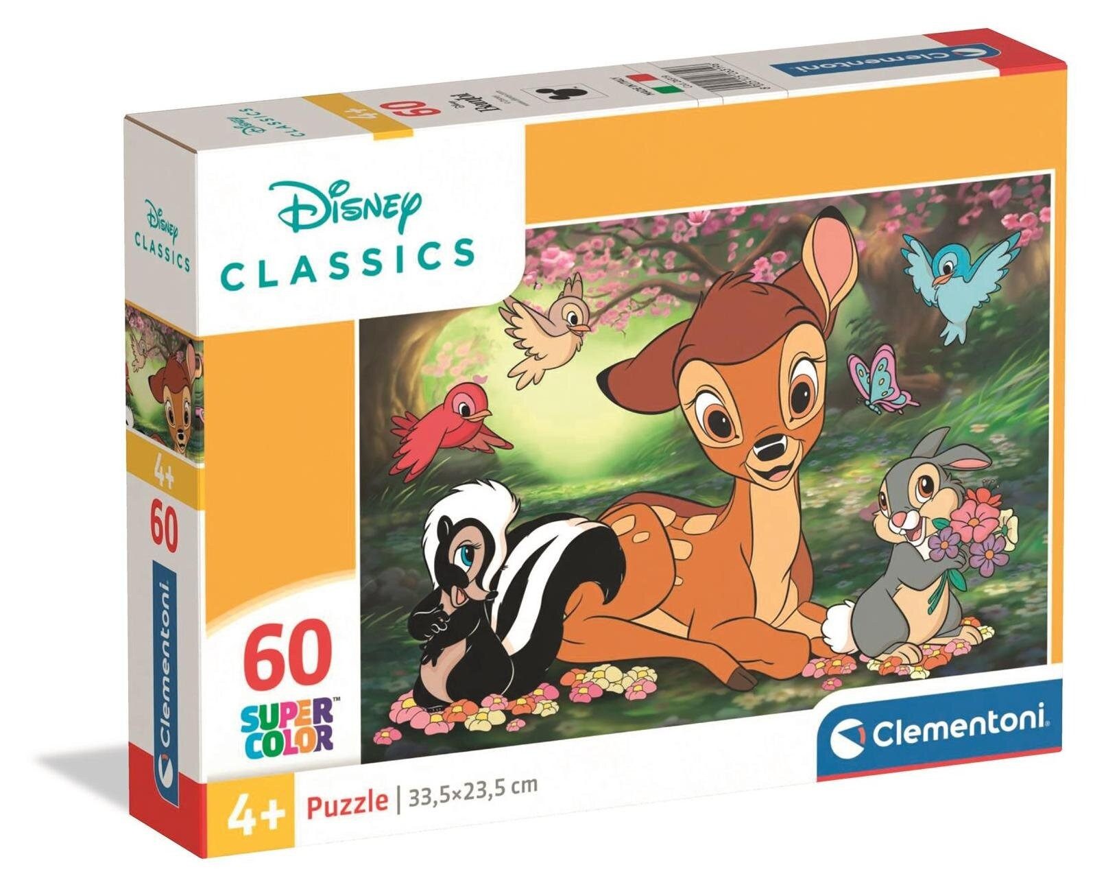Clementoni® Puzzle Disney Bambi Forest Friends, Puzzleteile