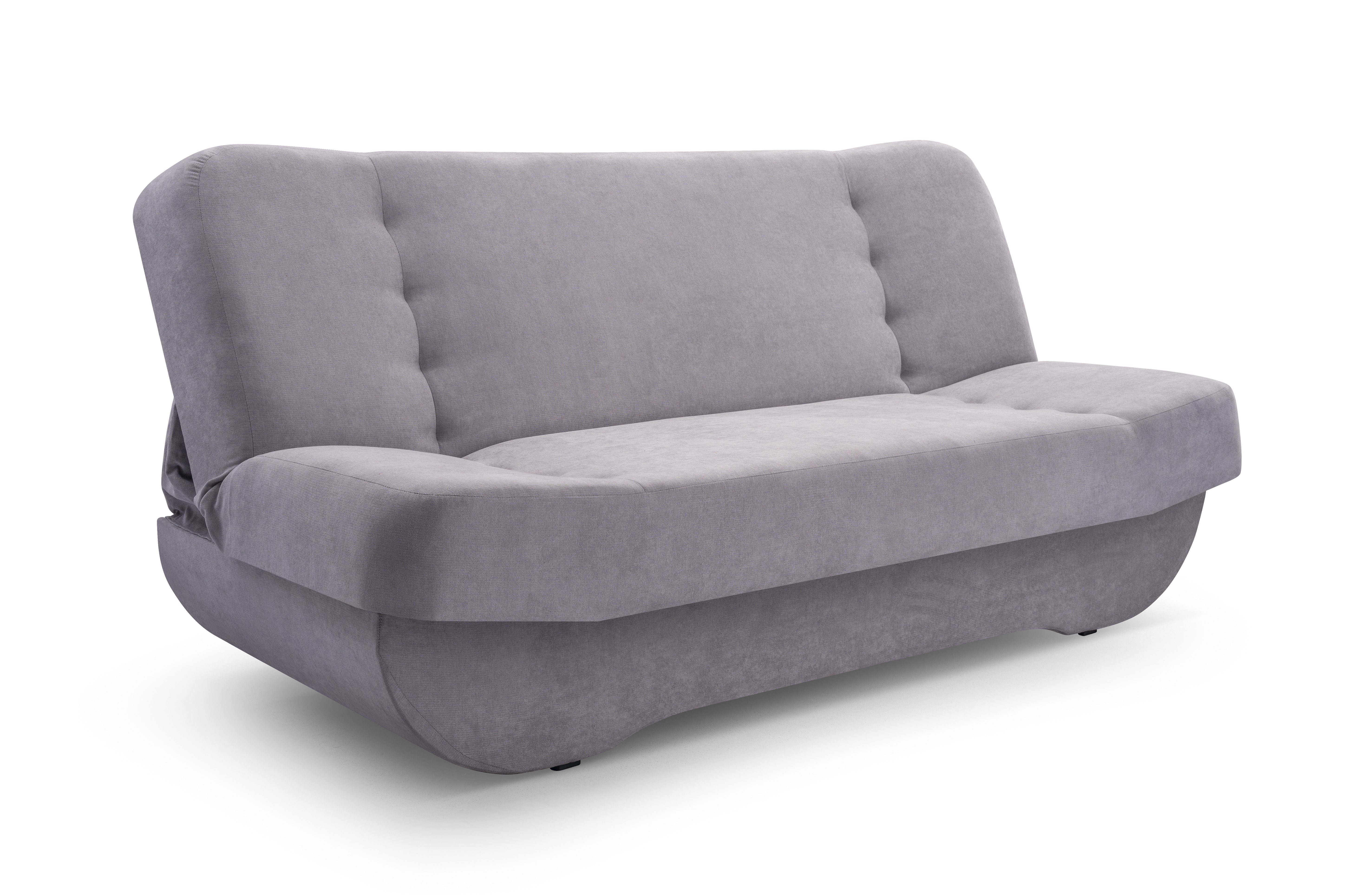 MOEBLO Schlafsofa Pafos, Sofa Kippsofa Klappsofa Click-Clack, Couch Polstermöbel Sitzmöbel Wohnzimmermöbel 2-Sitzer-Sofa Stoffsofa, mit Relaxfunktion