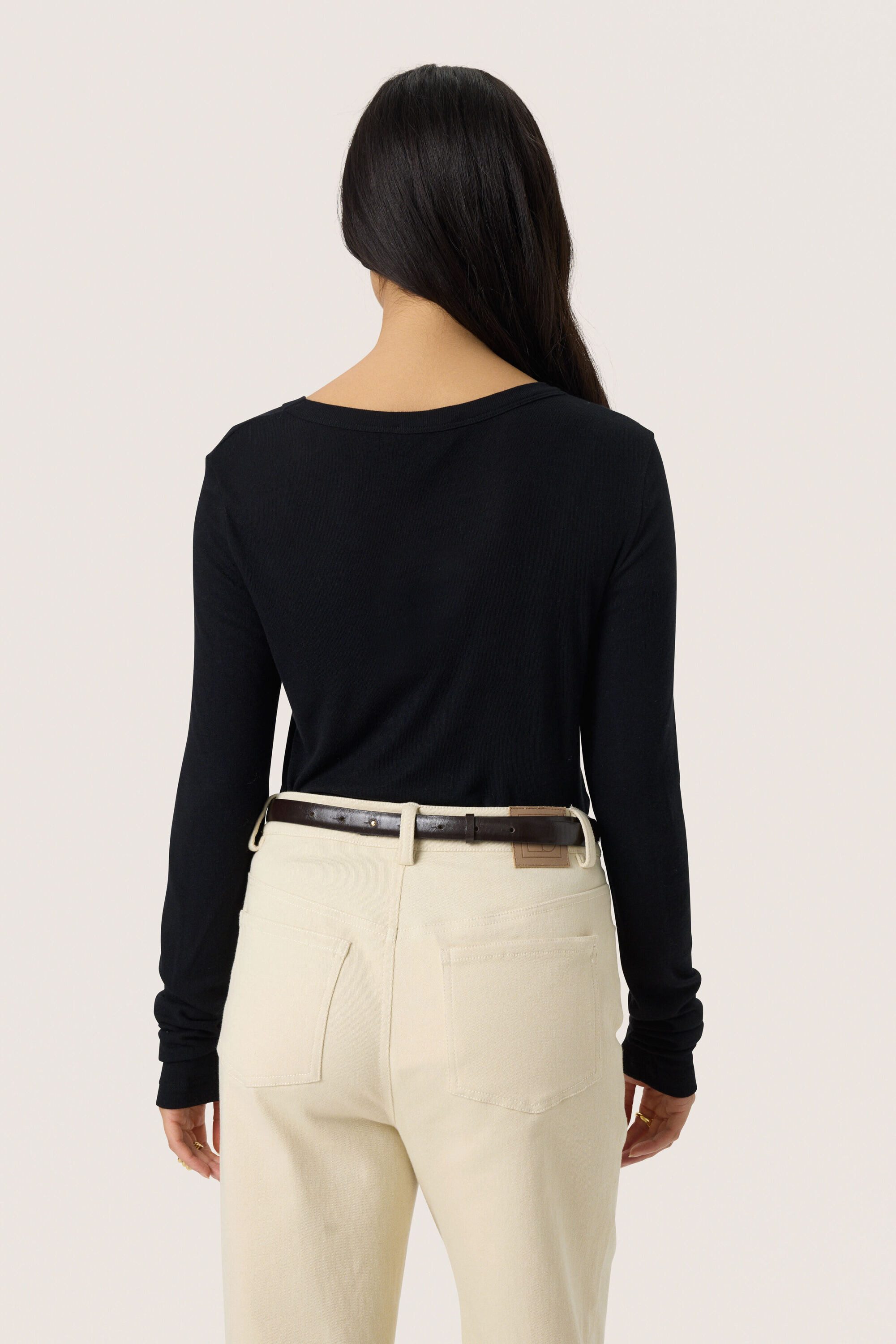 SOAKED IN LUXURY Langarmbluse Langarm-Shirt SLFauna