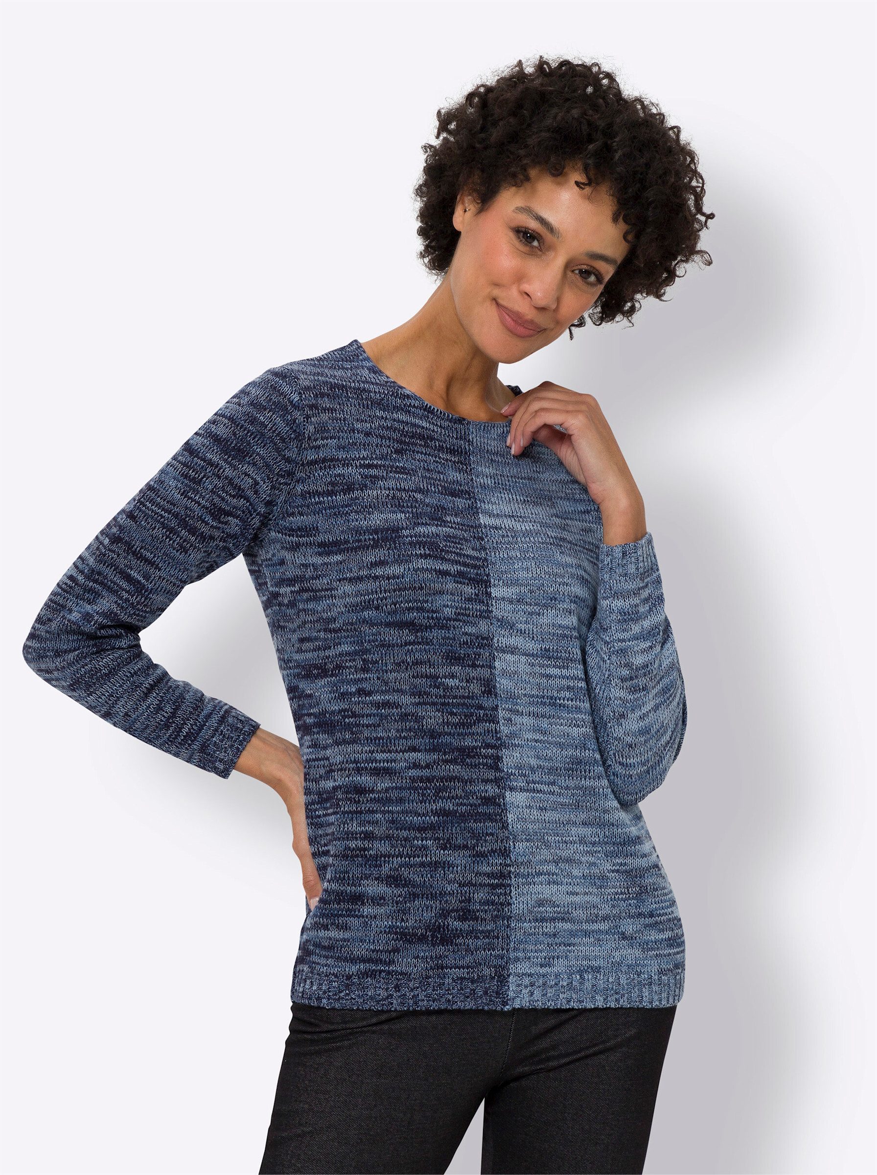 Strickpullover Langarm-Pullover