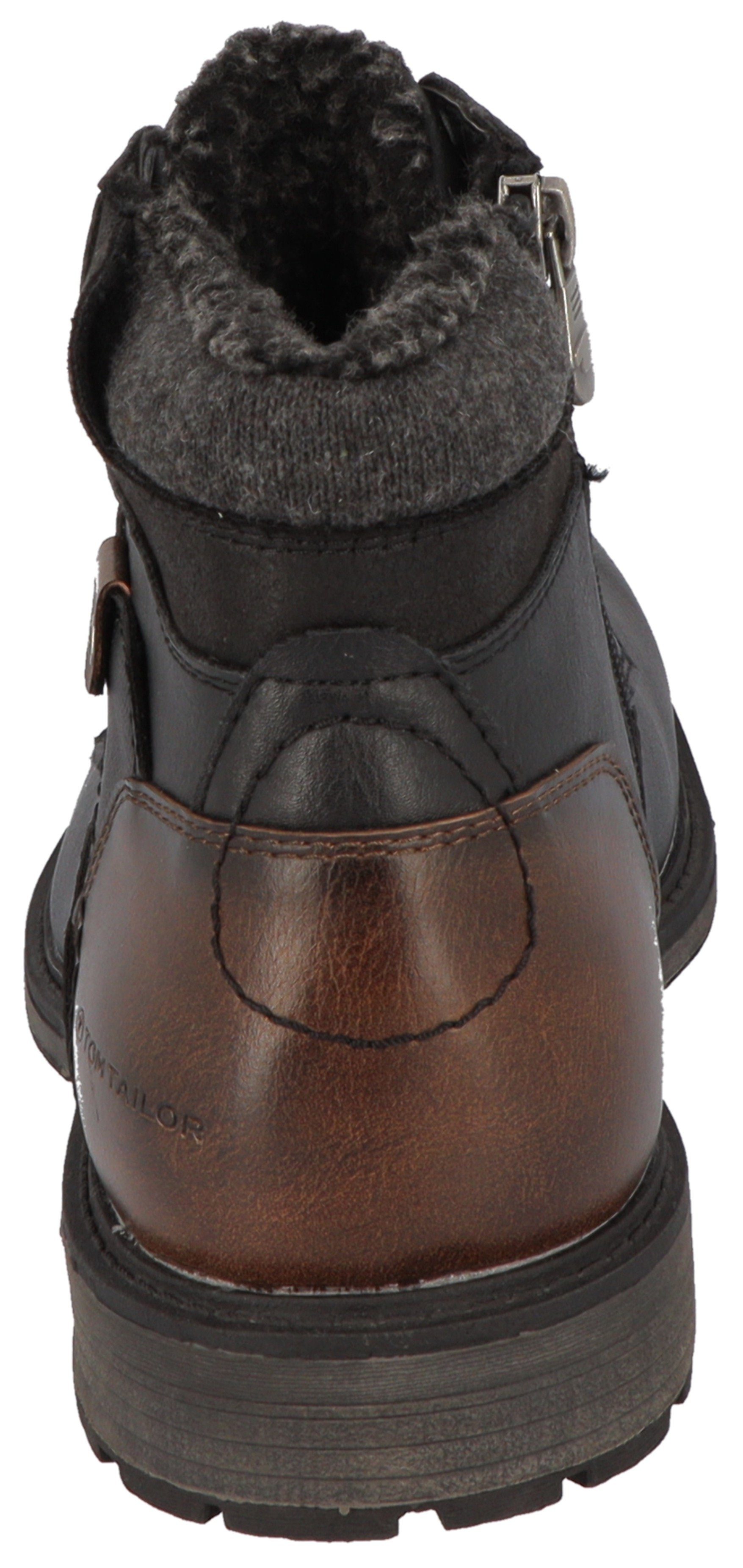 TOM TAILOR Winterboots mit Logoschriftzügen, Weite günstig online kaufen