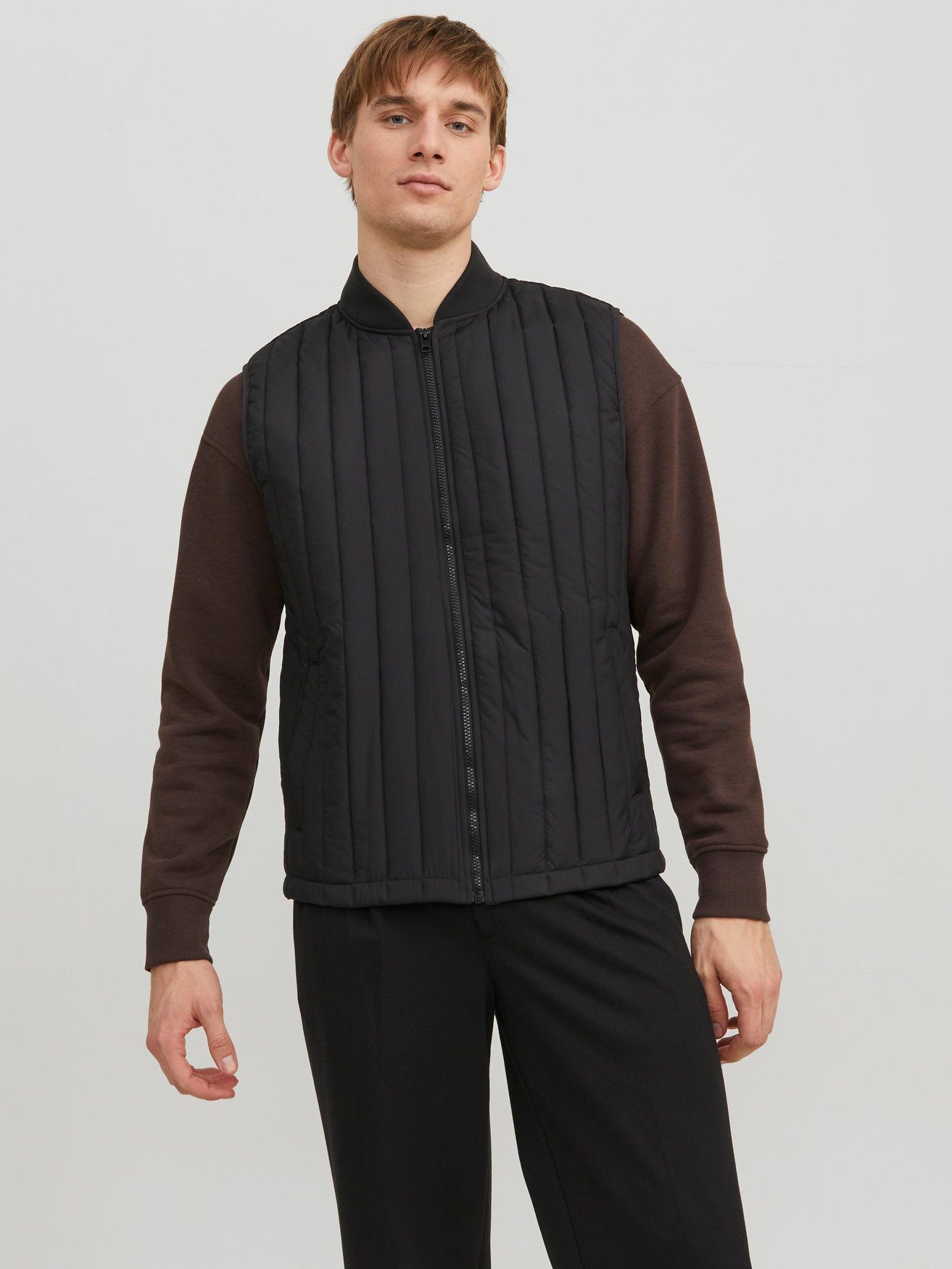Jack & Jones Funktionsweste Stepp Übergangs Blouson ohne Ärmel JJERECYCLE JJECITY LINER VEST NOOS