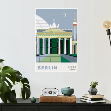 Posterlounge Poster Nigel Sandor, Berlin, Grafikdesign