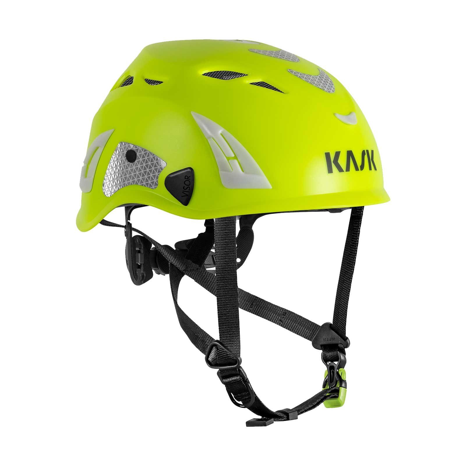 Kask Schutzhelm Superplasma PL Hi Viz - Arbeitsschutzhelm - Gr. 52 - 61cm einstellbar