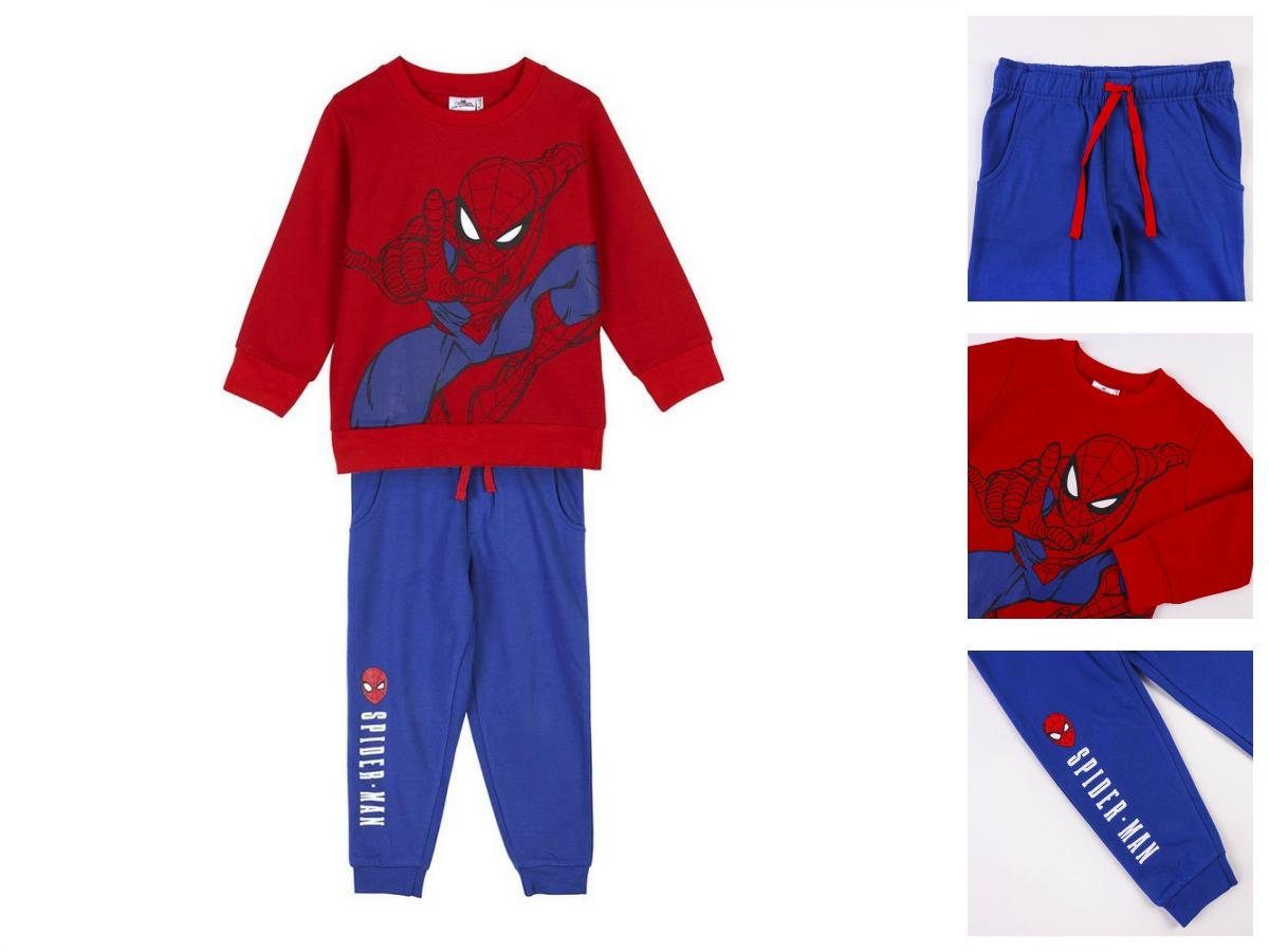 Spiderman Trainingsanzug Kinder Trainingsanzug Sportanzug Jogginganzug  Hausanzug Spiderman Rot