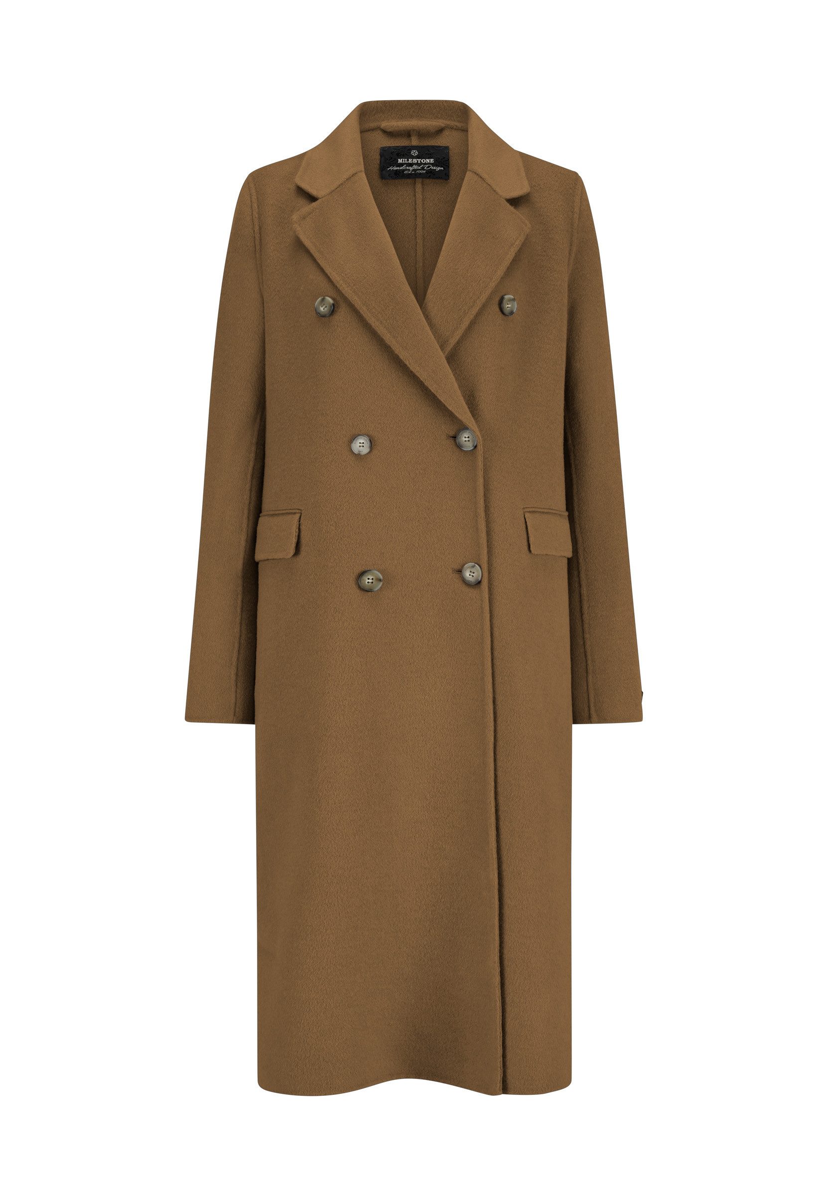 Milestone Langmantel MSNorma Damen elegant, klassisch Knöpfe günstig online kaufen